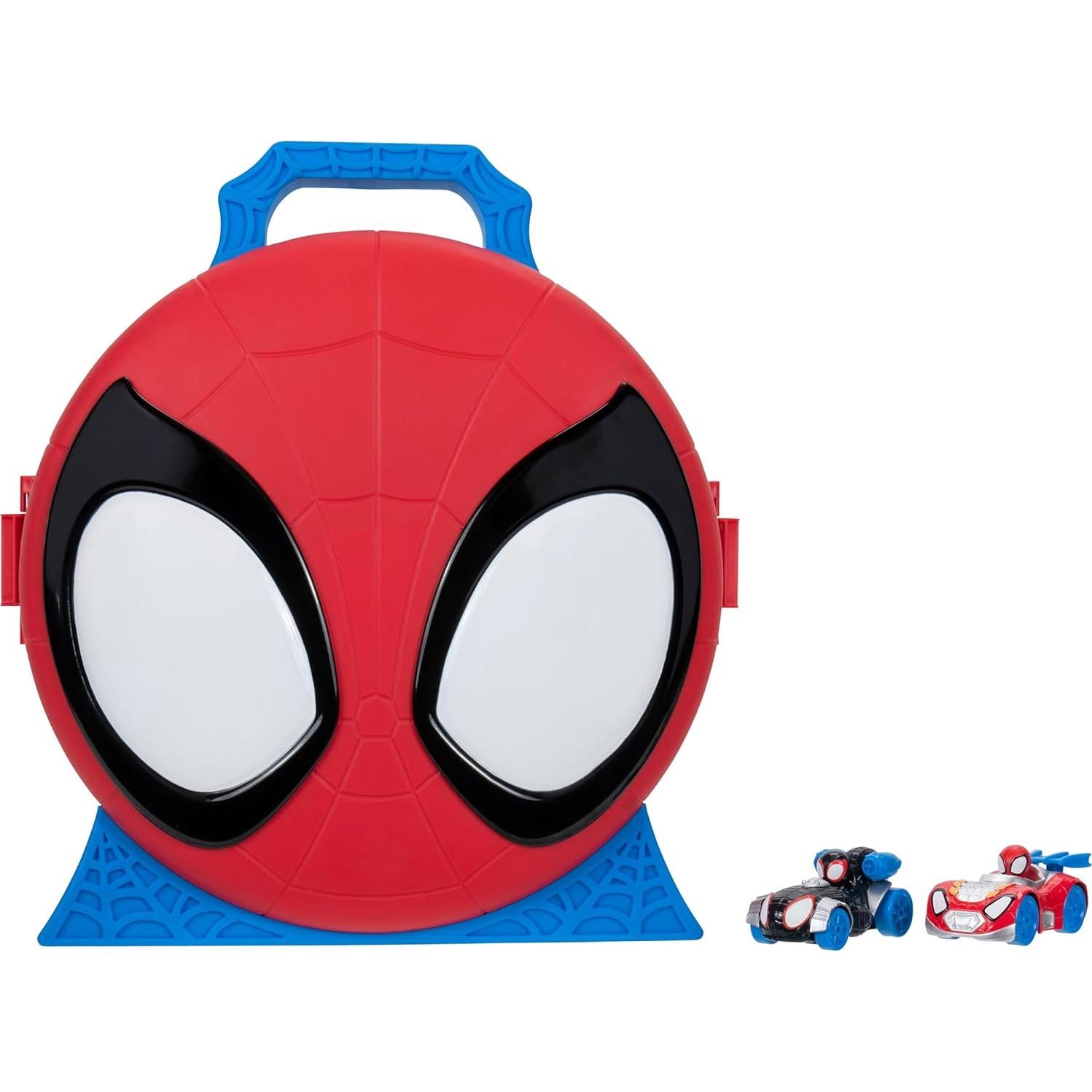 Funda de Transporte Spidey 30 cm con Lanzador y 2 Vehículos