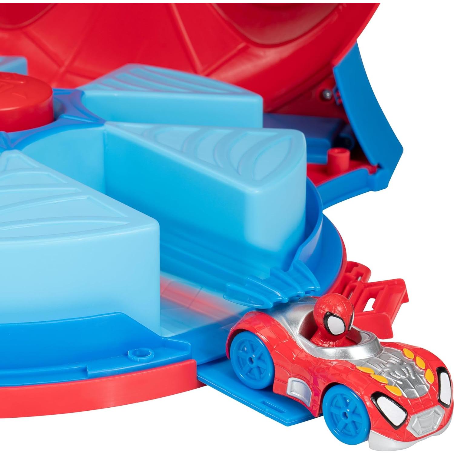 Funda de Transporte Spidey 30 cm con Lanzador y 2 Vehículos