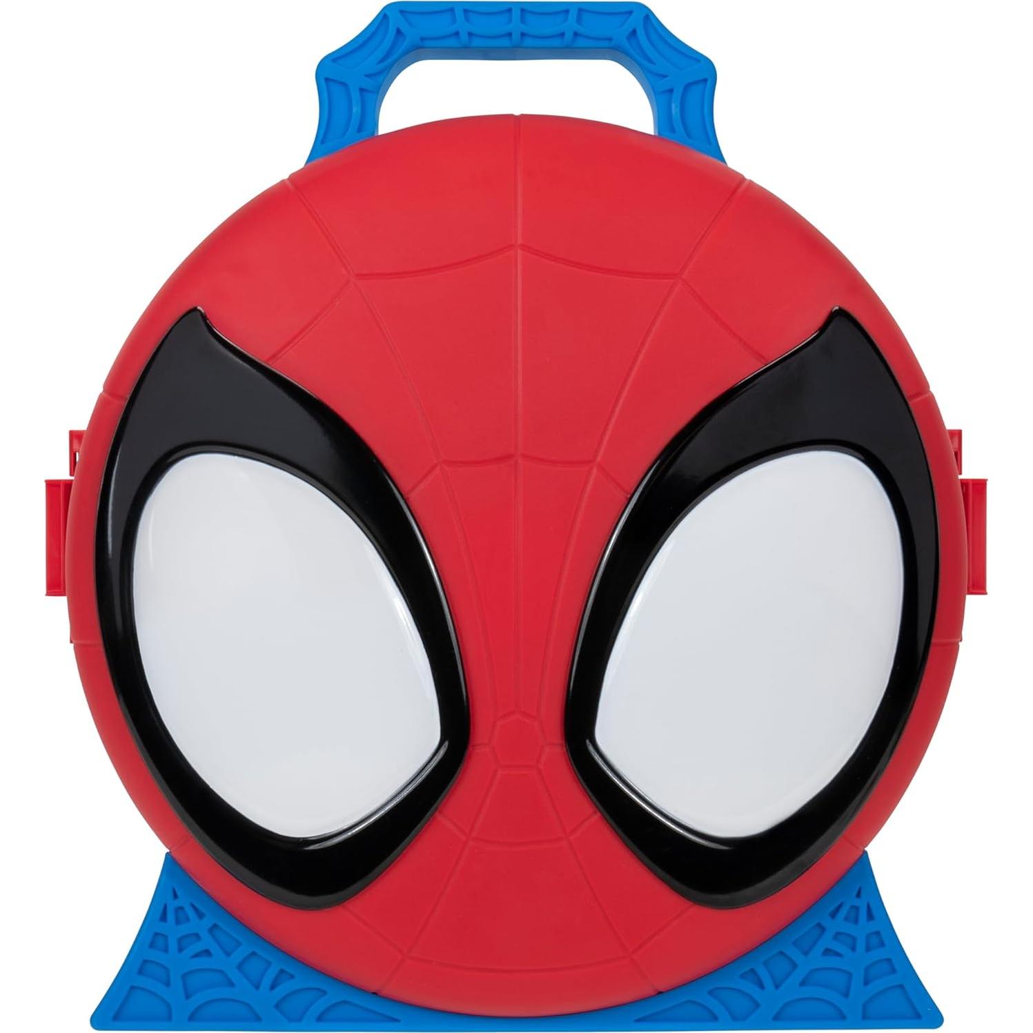 Funda de Transporte Spidey 30 cm con Lanzador y 2 Vehículos