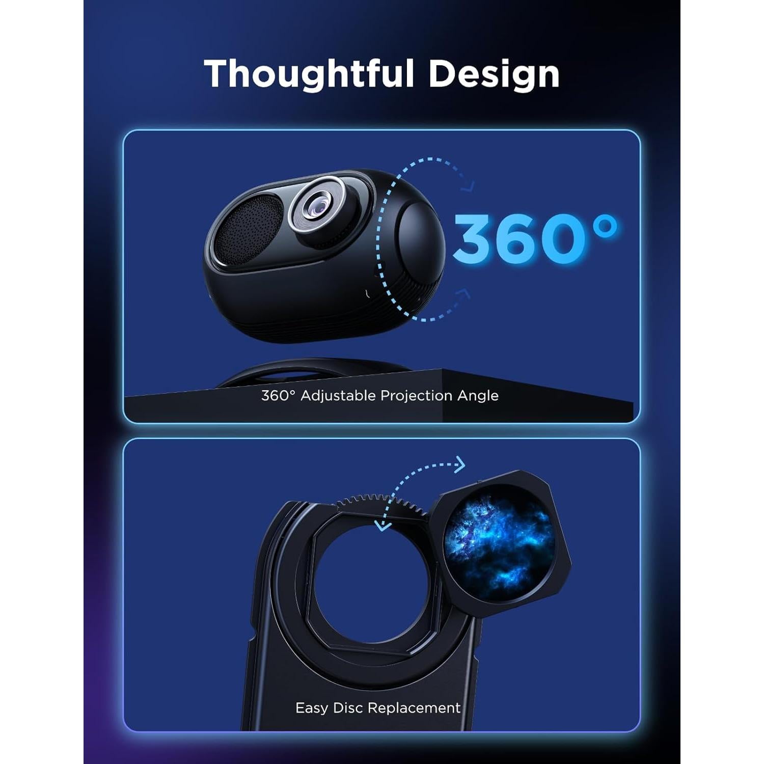 Proyector de Luz Galáctica Govee 2 Pro HD 4MP 230 Lux