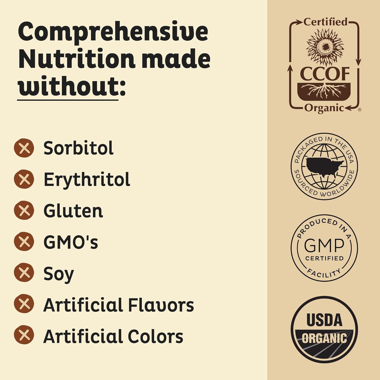 KOS Polvo de Proteína Vegana Vainilla Orgánica 1.1kg