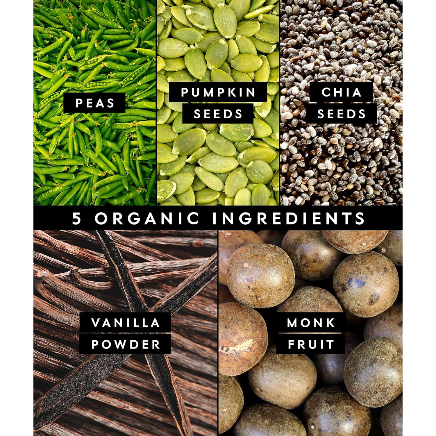 Proteína en Polvo Vegana Truvani Vainilla 20g 18 Porciones