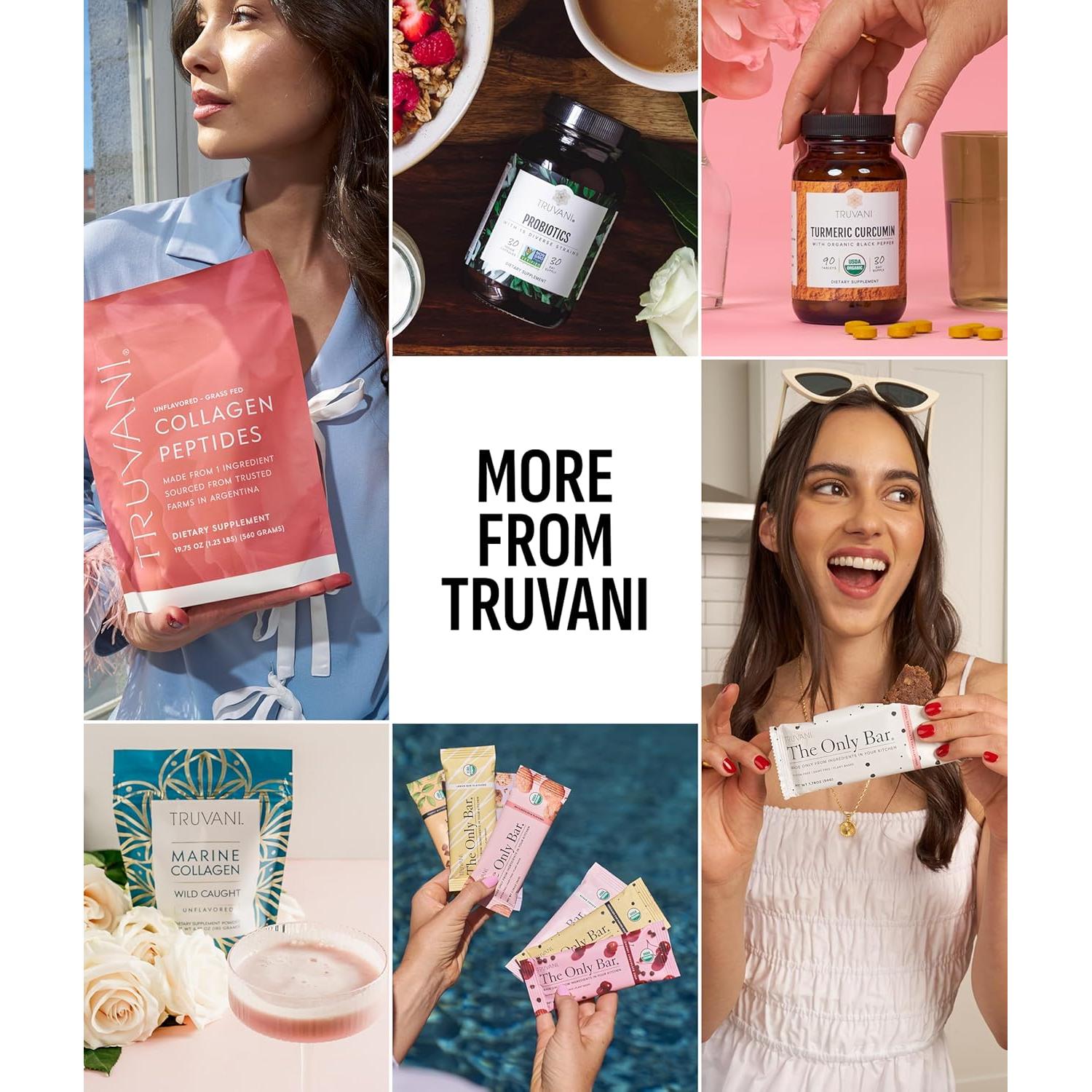 Proteína en Polvo Vegana Truvani Vainilla 20g 18 Porciones