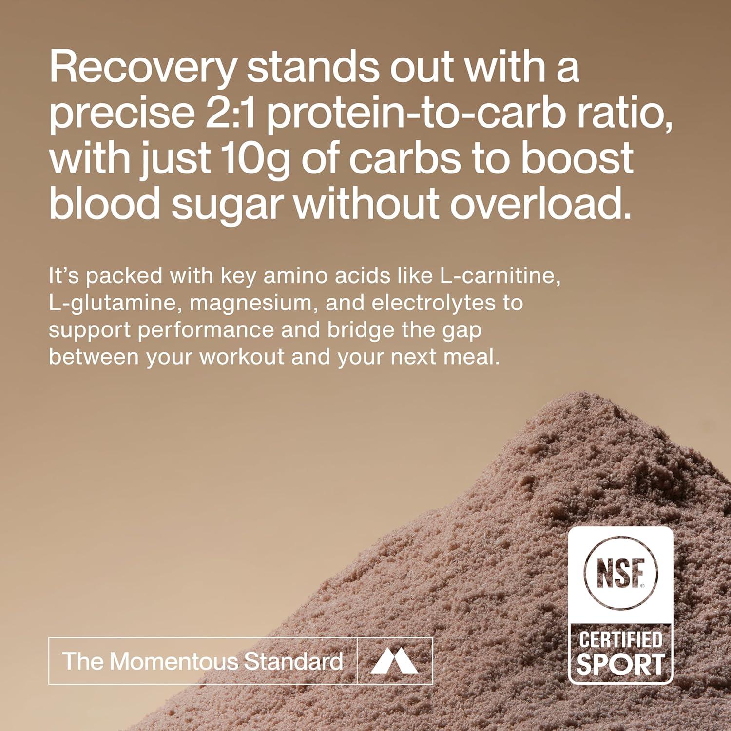 Polvo de Proteína de Suero Momentous Vainilla 600g - Sin Gluten