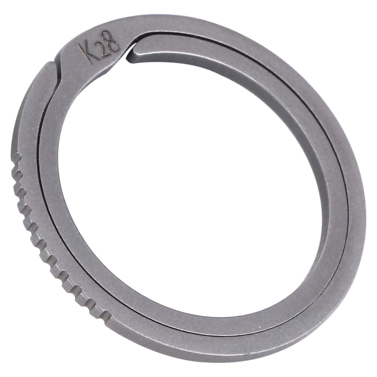 Anillos de Llave de Titanio BANG TI - Kit de 2 Unidades