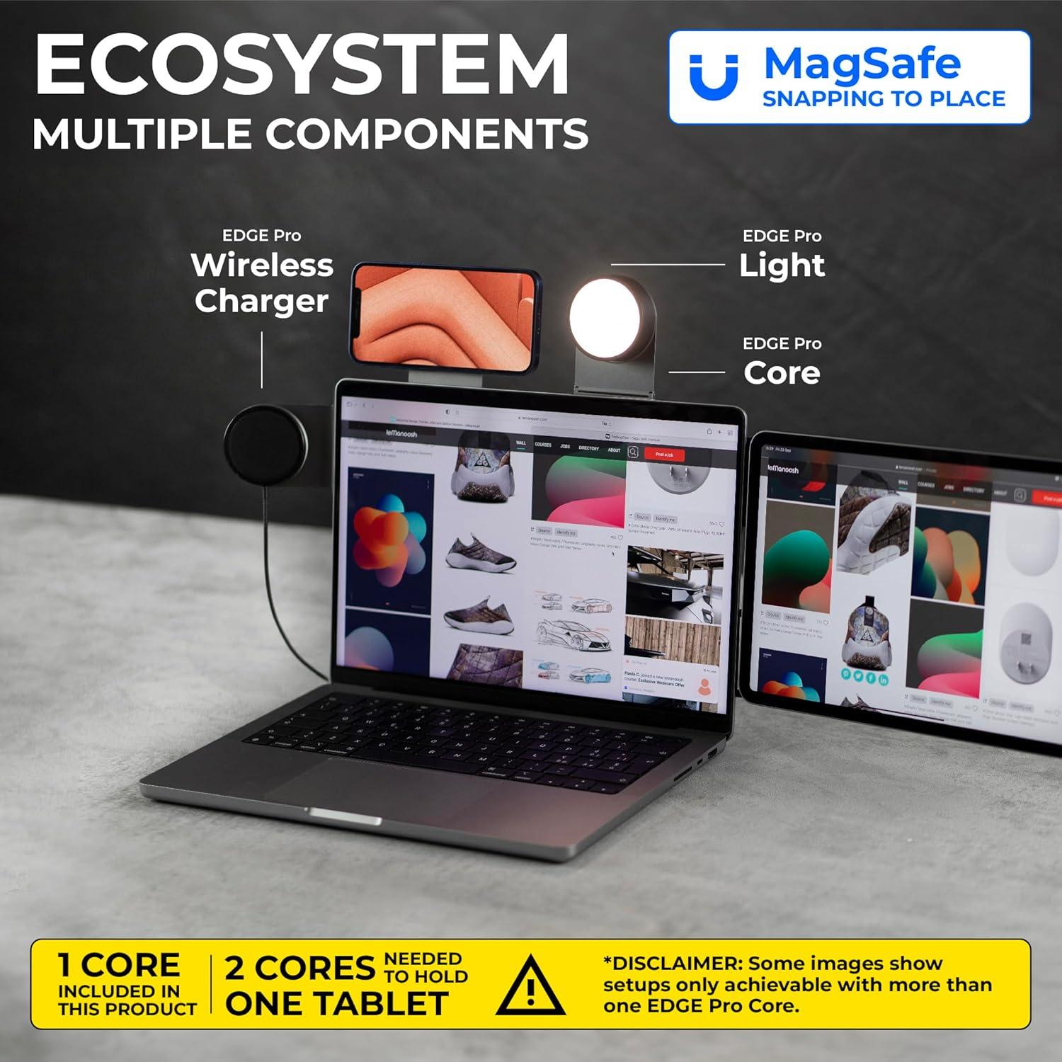 Kit Completo Rolling Square Edge Pro - Soporte Magnético y Cargador Inalámbrico