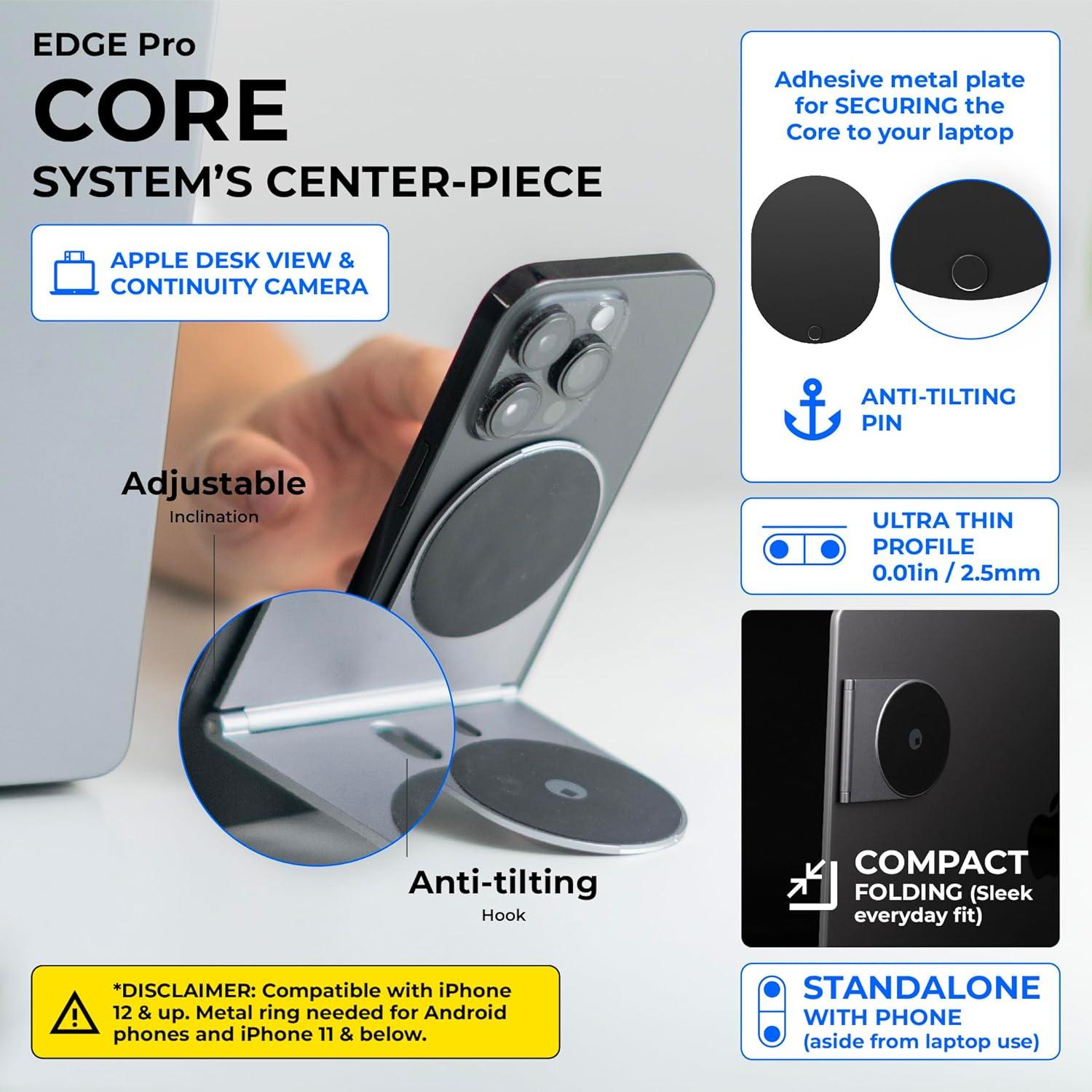 Kit Completo Rolling Square Edge Pro - Soporte Magnético y Cargador Inalámbrico