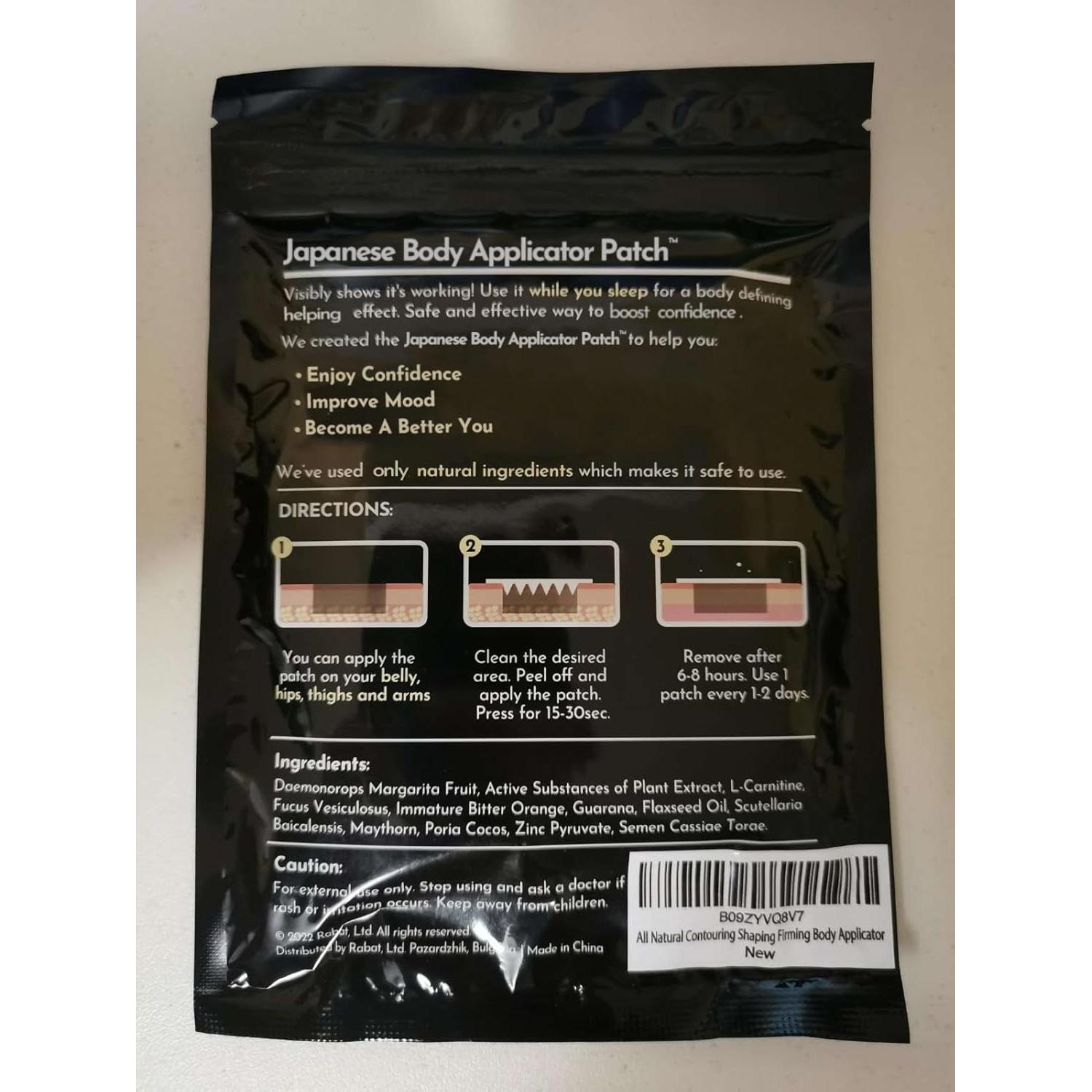 Parche Corporal Reafirmante Natural WisePatch - 50 Pcs