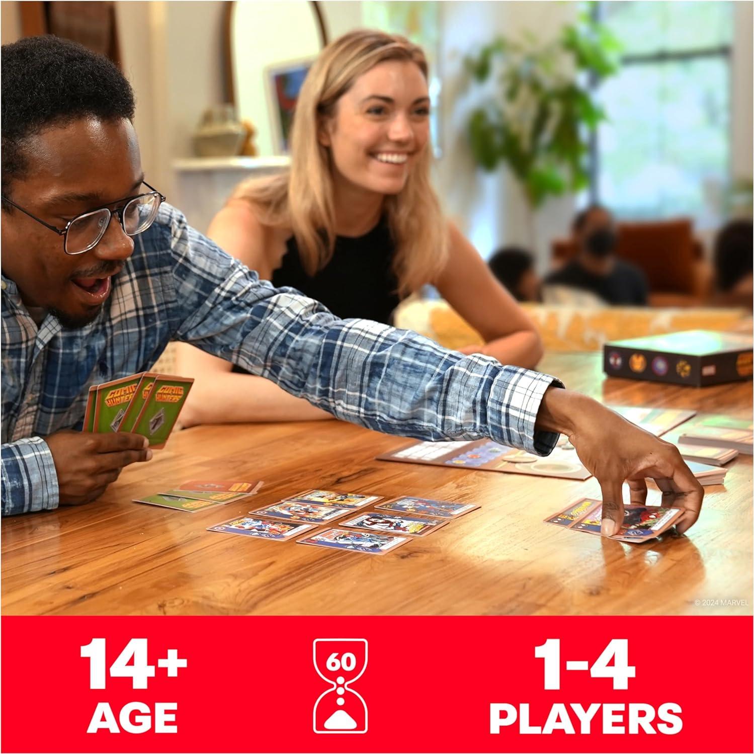 Juego de Cartas Cazadores de Cómics Marvel Spin Master