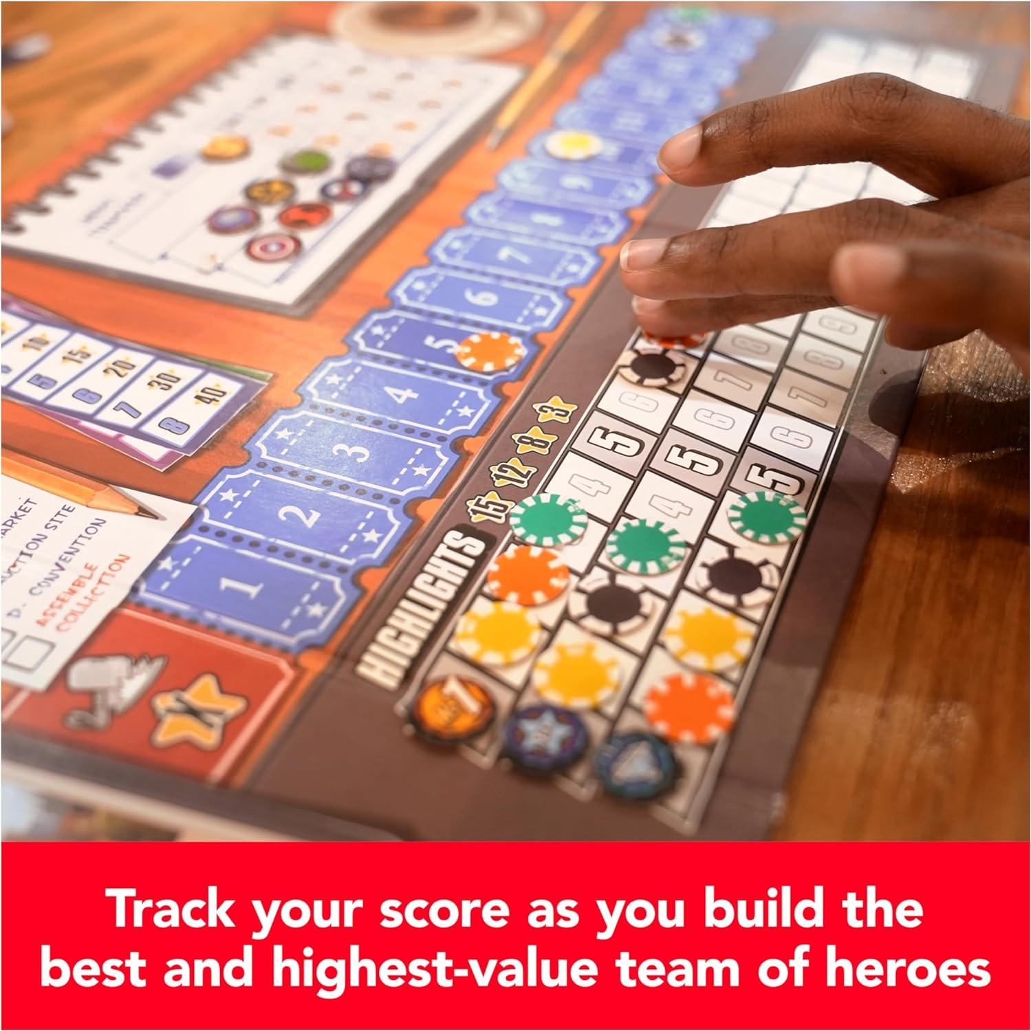 Juego de Cartas Cazadores de Cómics Marvel Spin Master