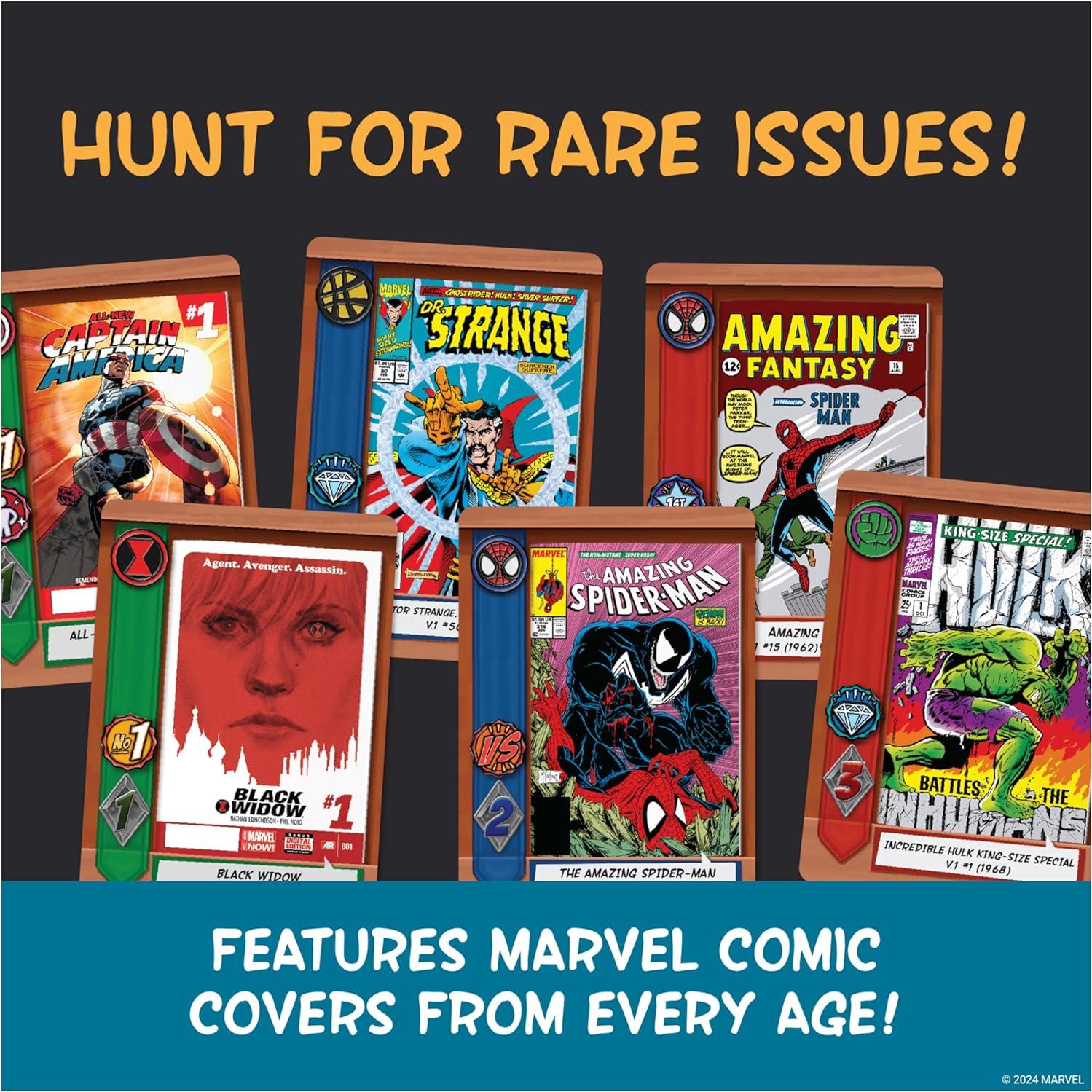 Juego de Cartas Cazadores de Cómics Marvel Spin Master