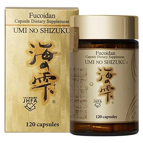 Cápsulas de Fucoidan Umi no Shizuku 120 Unidades - Soporte Inmunológico