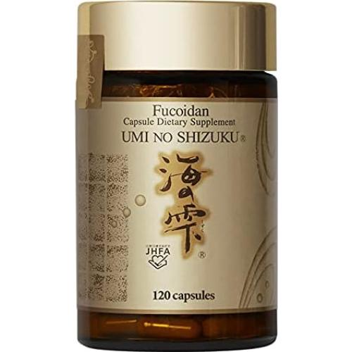 Cápsulas de Fucoidan Umi no Shizuku 120 Unidades - Soporte Inmunológico