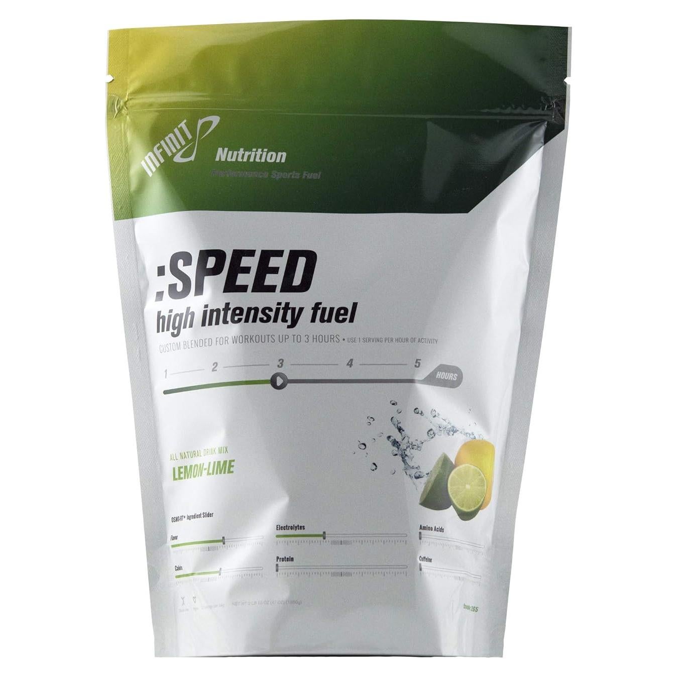 Bebida Deportiva Isotónica INFINIT Nutrition :SPEED 0.95L Limón-Lima