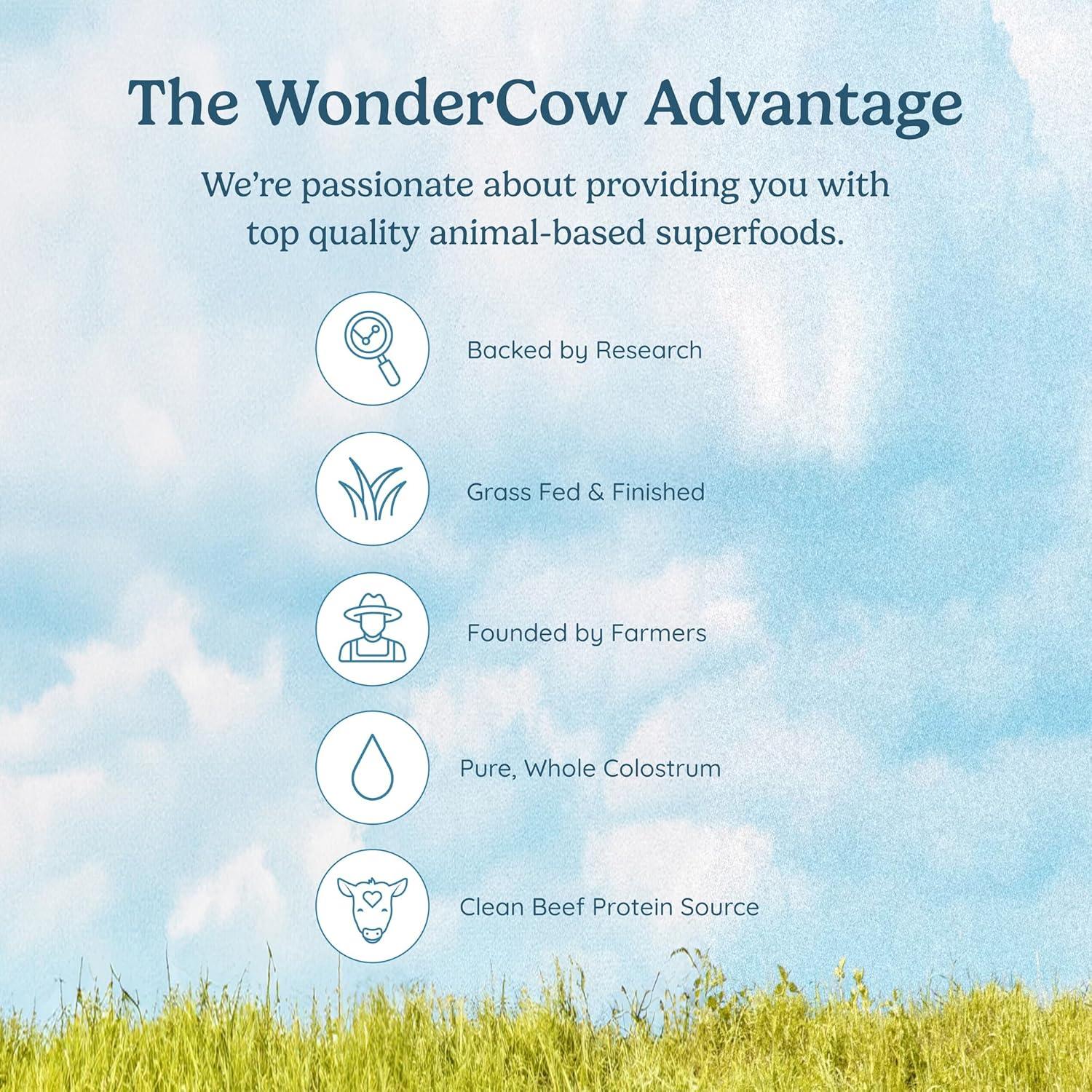 Aislado de Proteína de Res WonderCow 20g - Chocolate 30 Porciones