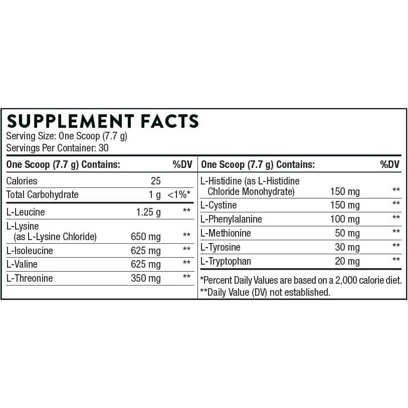 Suplemento Thorne Creatina y Aminoácidos - 30 a 90 Porciones