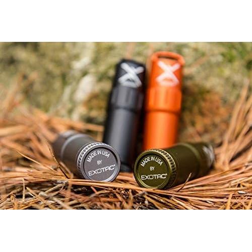 Encendedor Exotac TitanLight Gris Metálico a Prueba de Agua