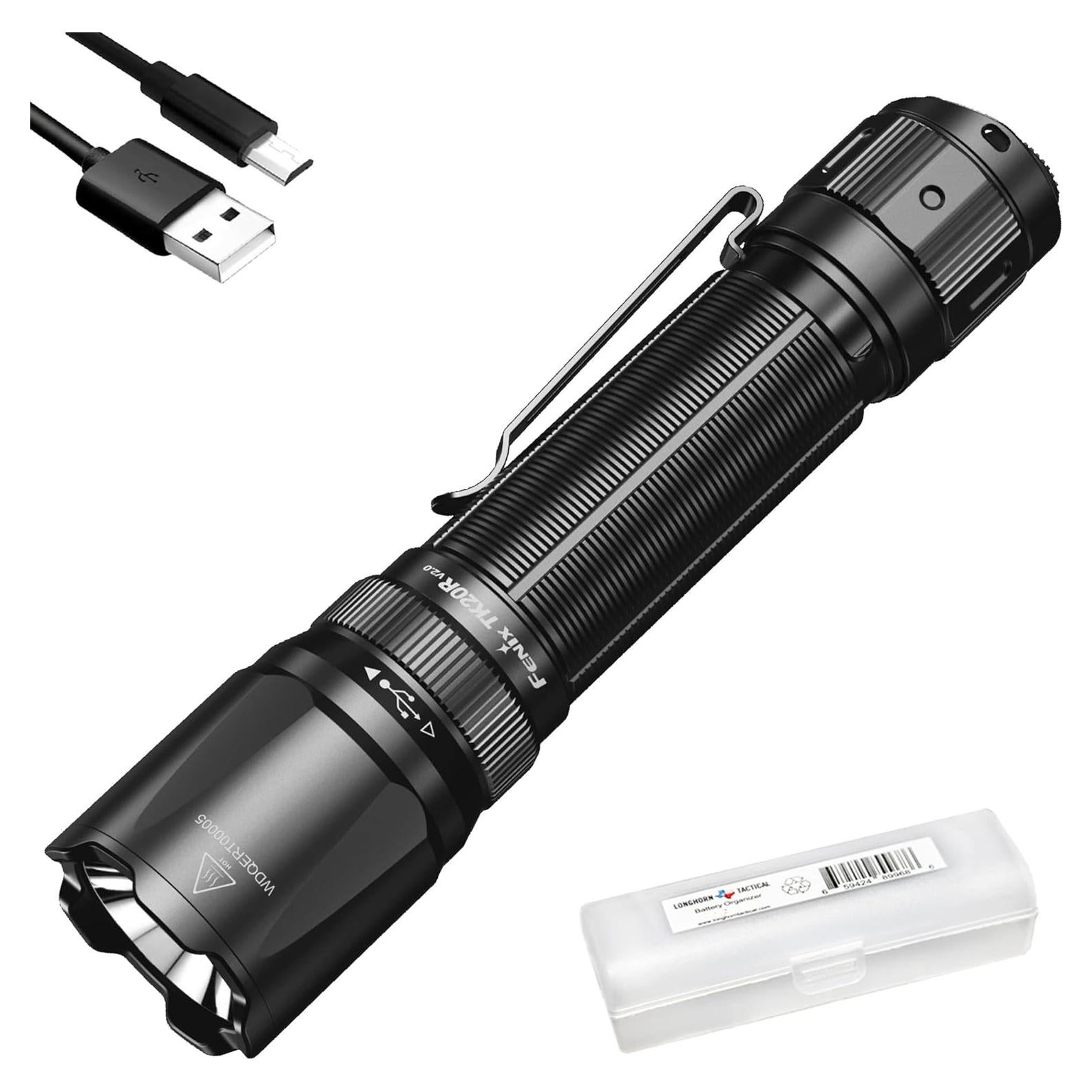 Linterna Táctica Fenix TK20R v2.0 3000 Lúmenes USB-C