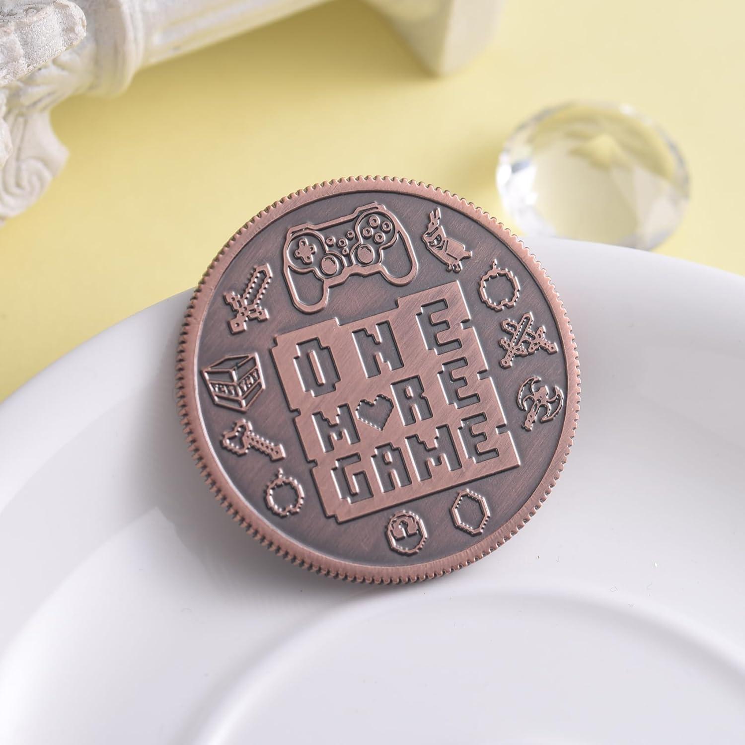 Moneda Decisora Doble Cara LParkin 40mm para Gamers