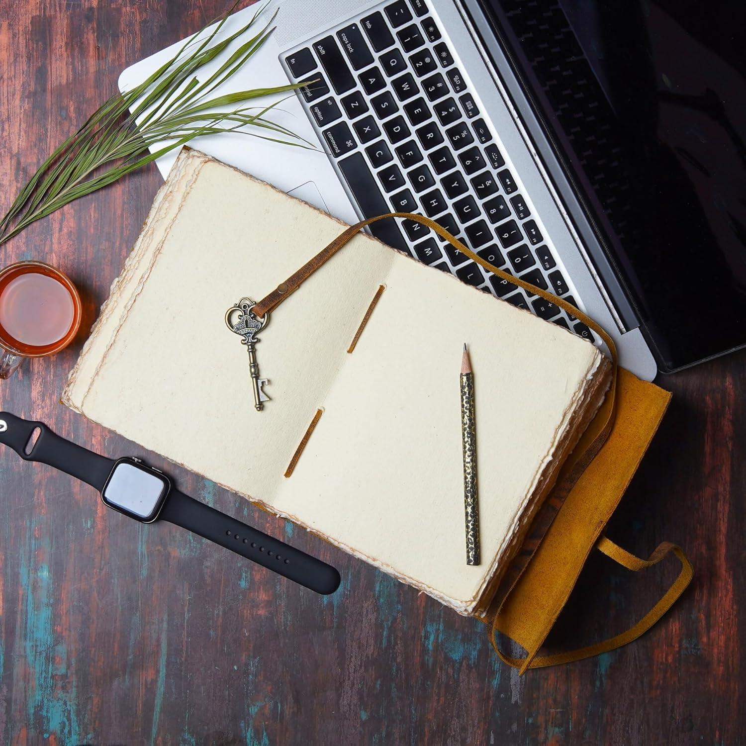 Diario de Cuero Vintage Leather Village 200 Páginas A6