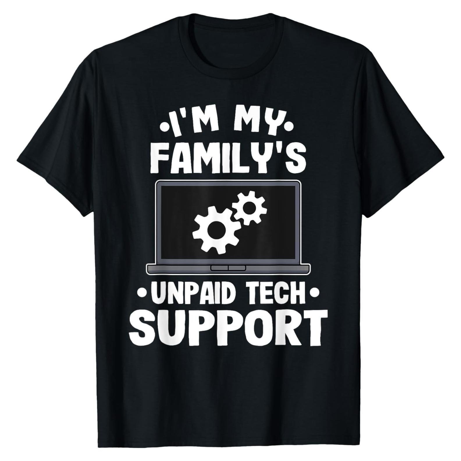 Camiseta Divertida Ingeniero Informático Soporte Técnico