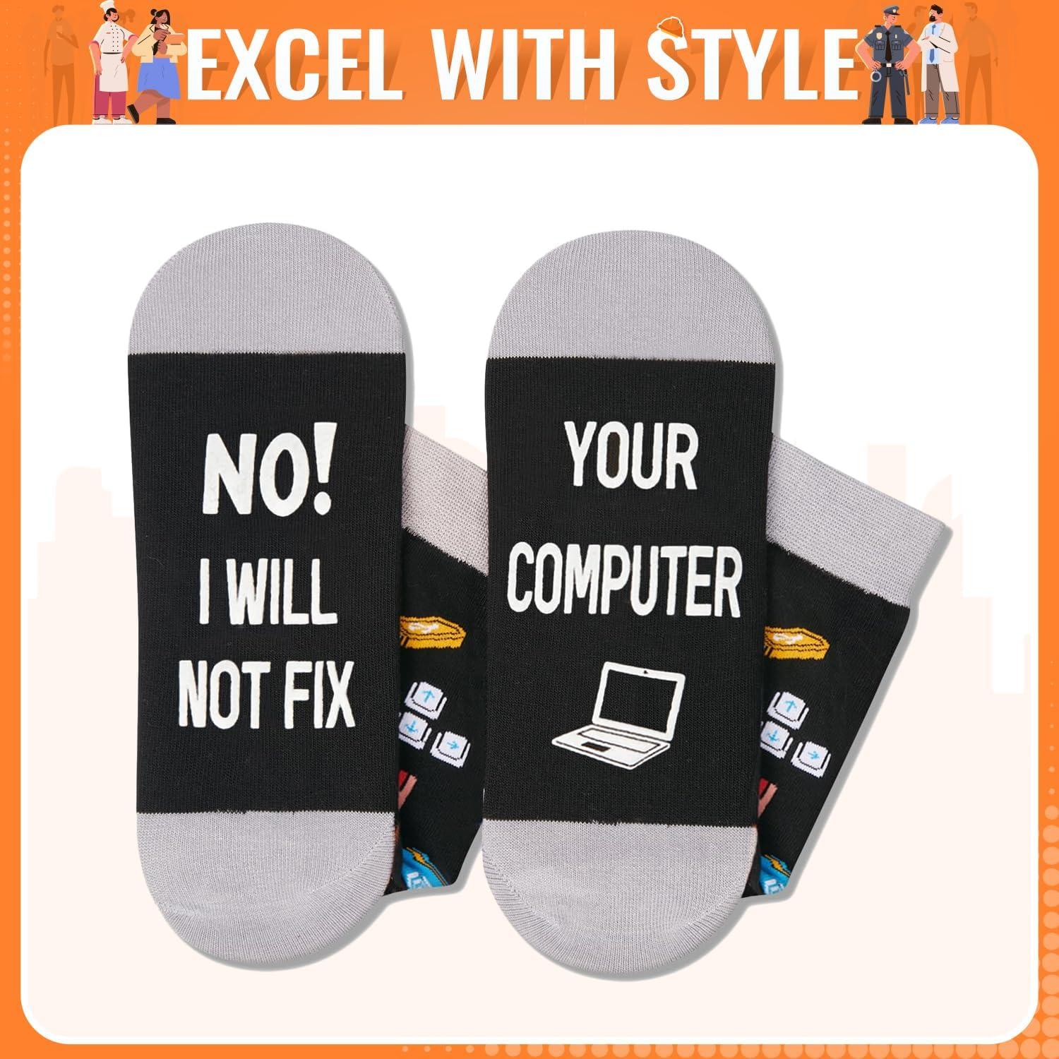 Calcetines Divertidos para Programadores HAPPYPOP - Talla Unisex