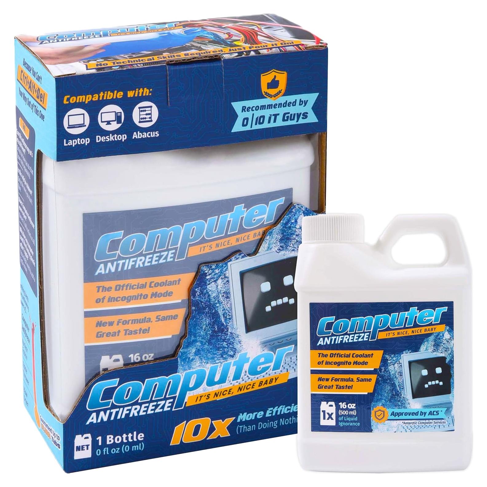 Anticongelante Falso Witty Yeti - Regalo de Broma Divertido