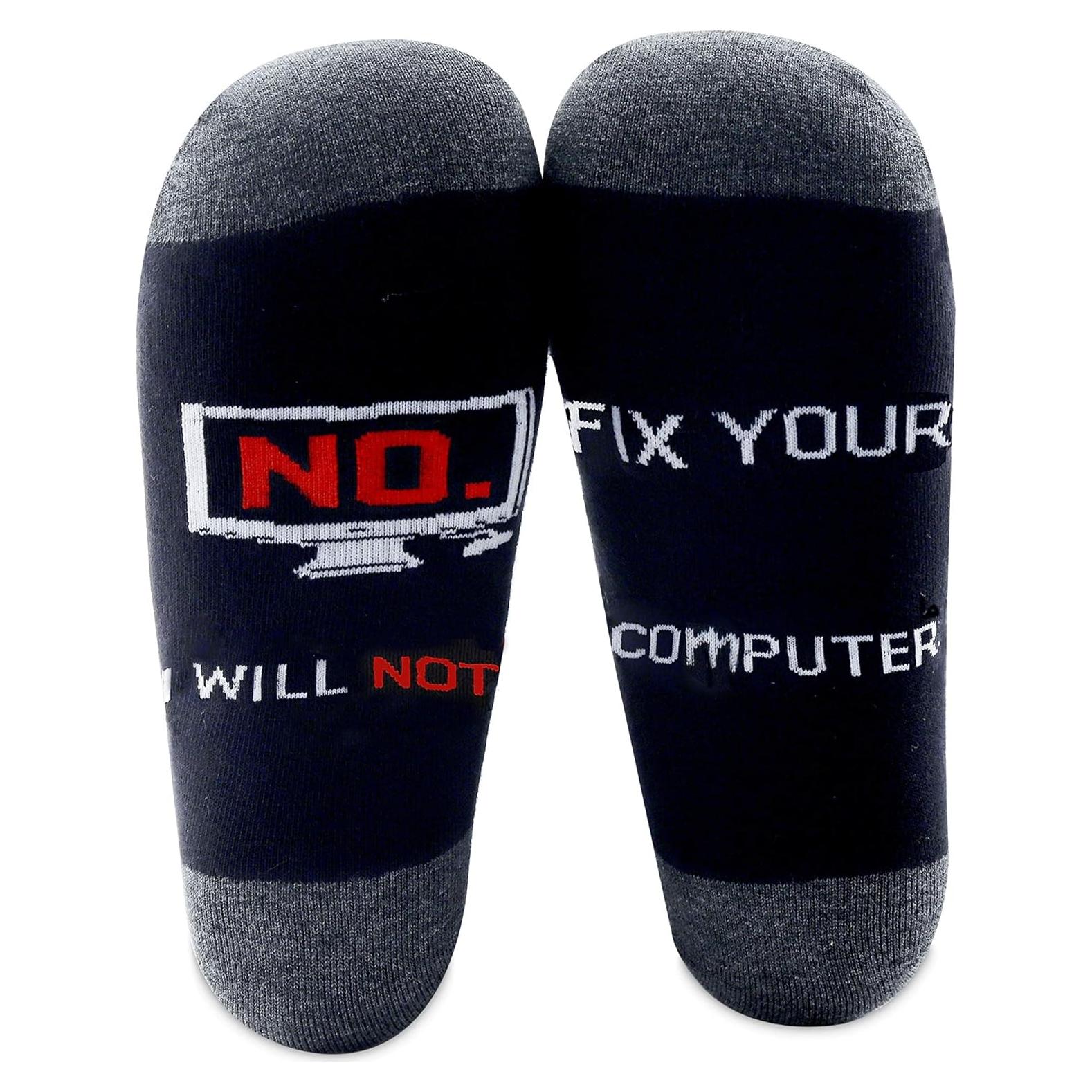 Calcetines de Programador MBMSO 2 Pares Algodón Suave