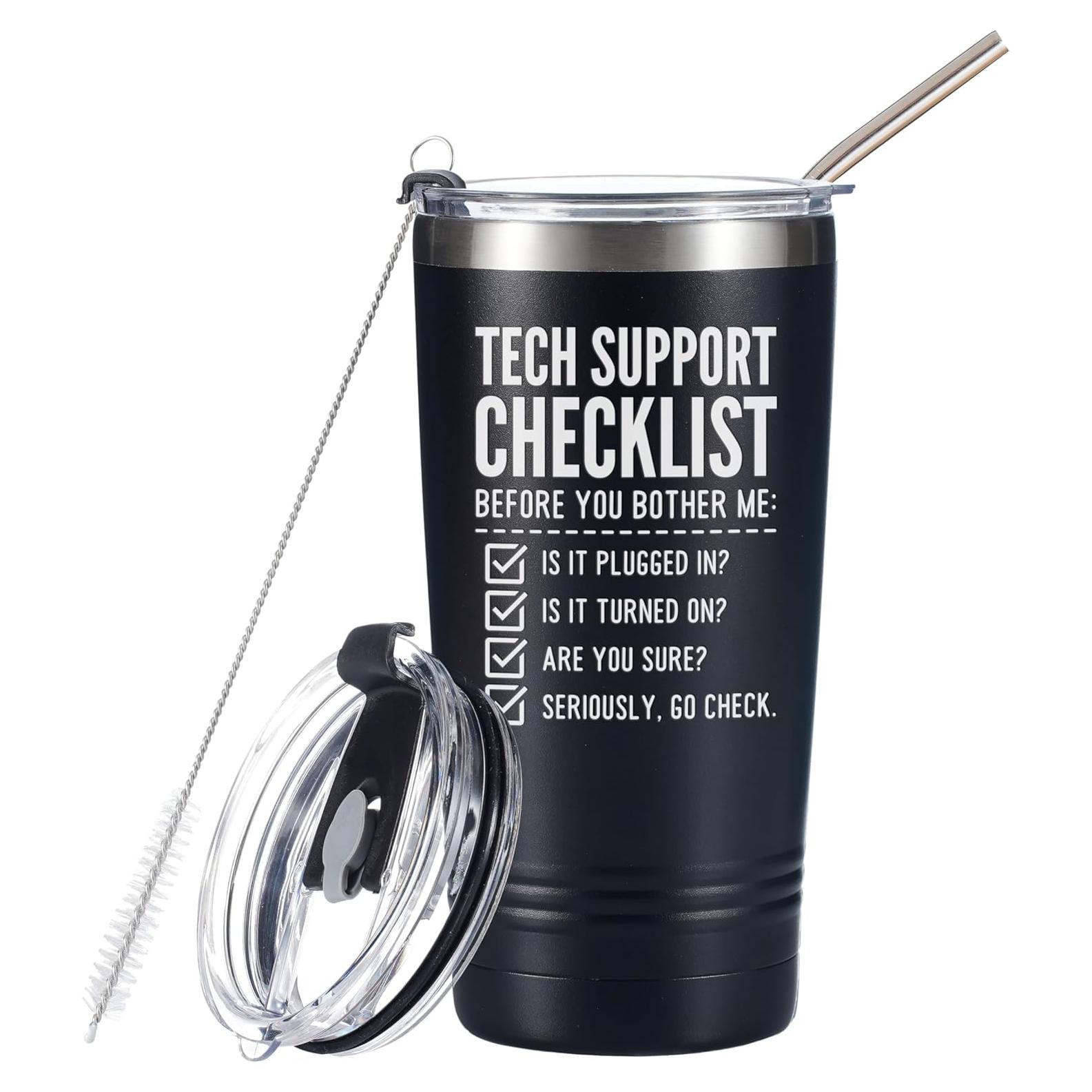 Taza de Café Aislada Onebttl 590ml para Programadores