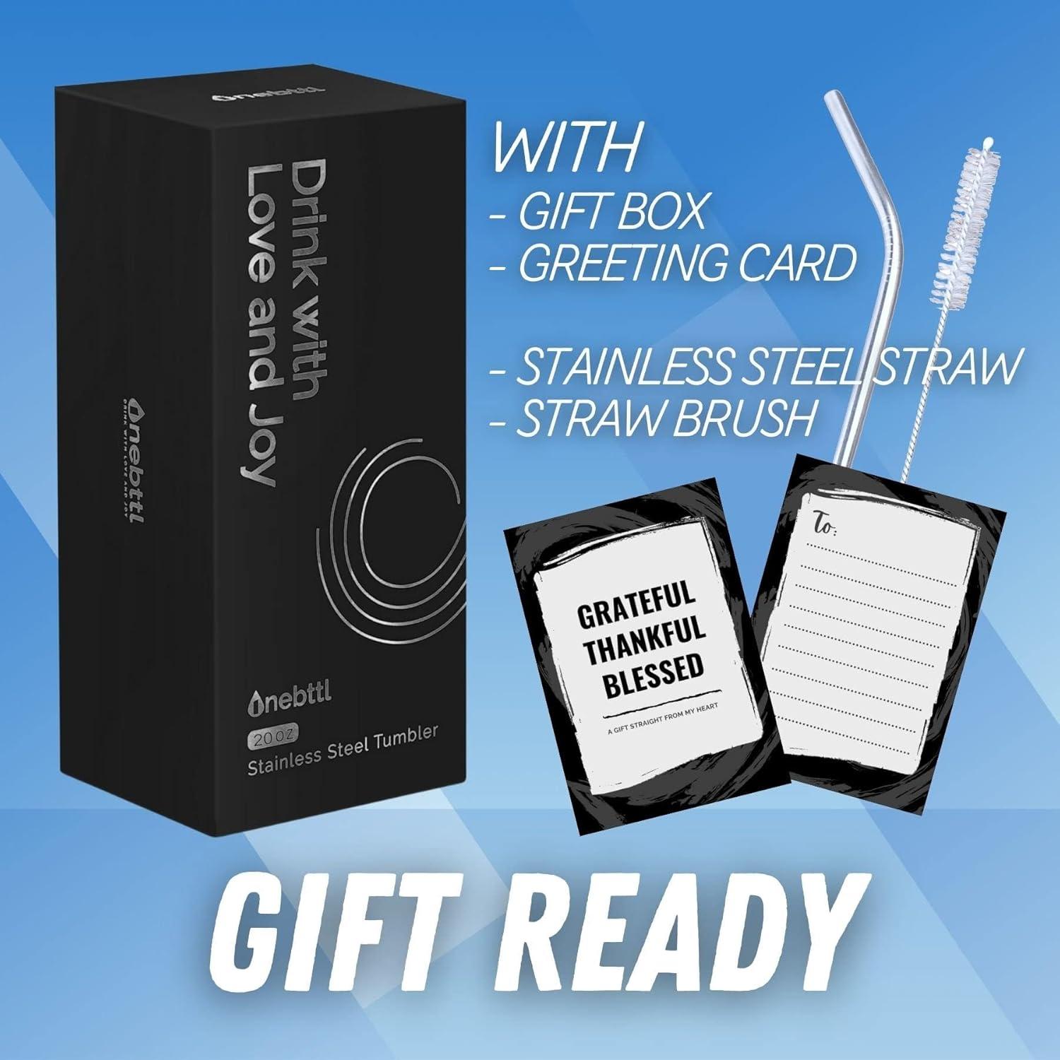 Taza de Café Aislada Onebttl 590ml para Programadores