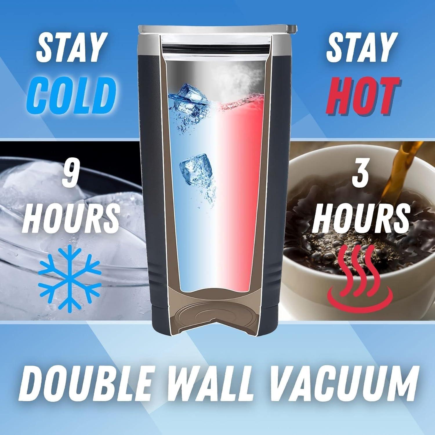 Taza de Café Aislada Onebttl 590ml para Programadores