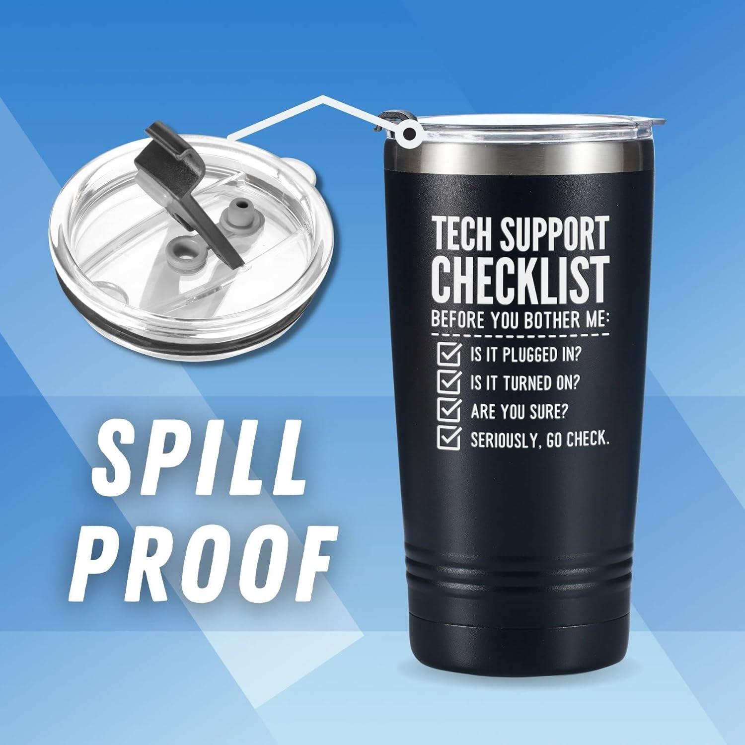 Taza de Café Aislada Onebttl 590ml para Programadores