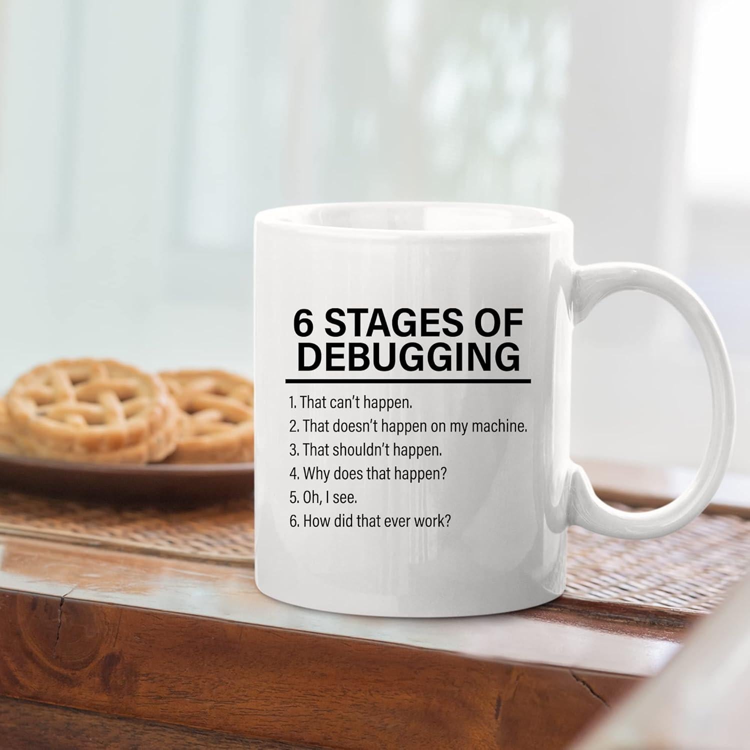 Taza de Cerámica Panvola 11 oz - 6 Etapas de Depuración