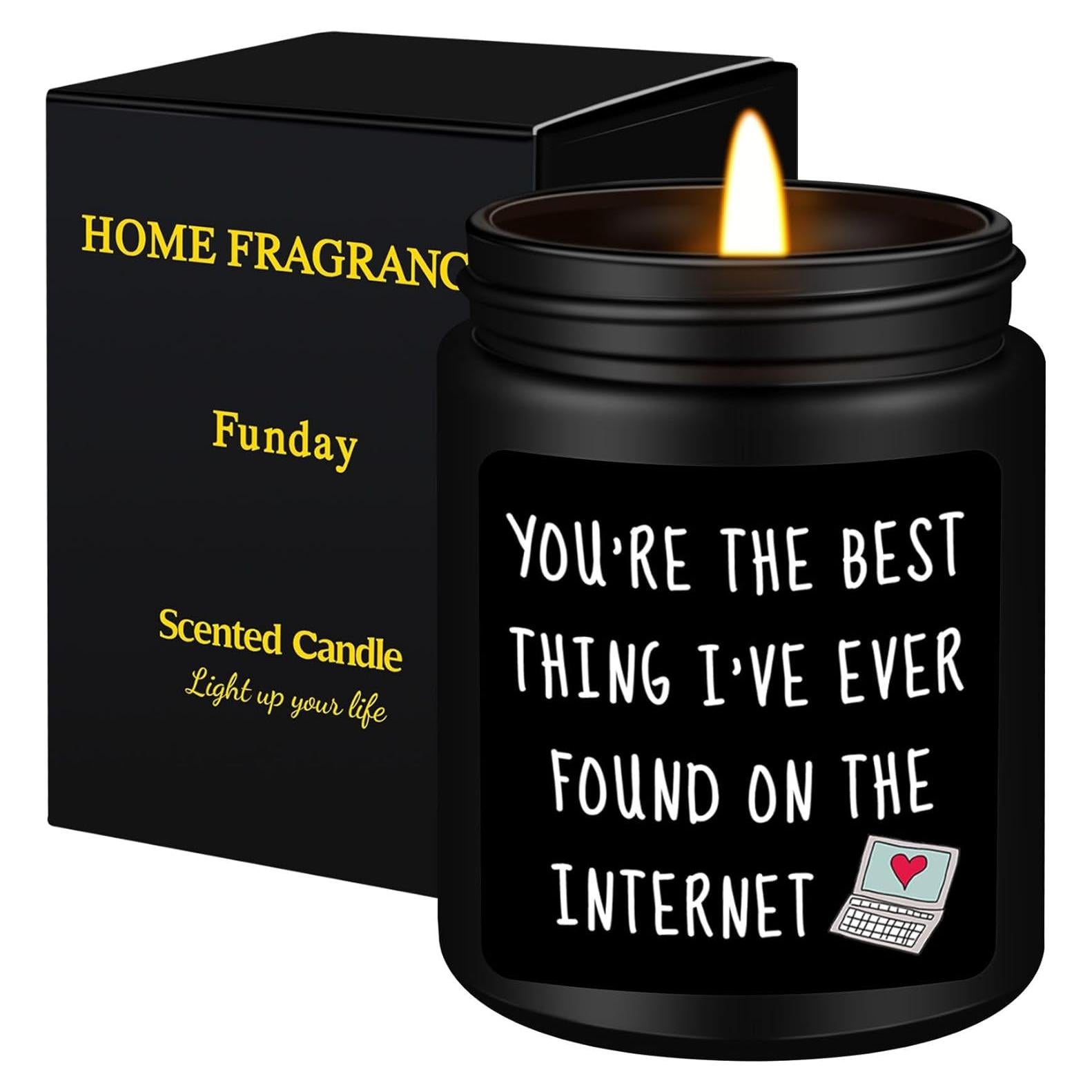 Vela Aromática Homsolver 396g Cedro Negro y Enebro - Regalo para Él