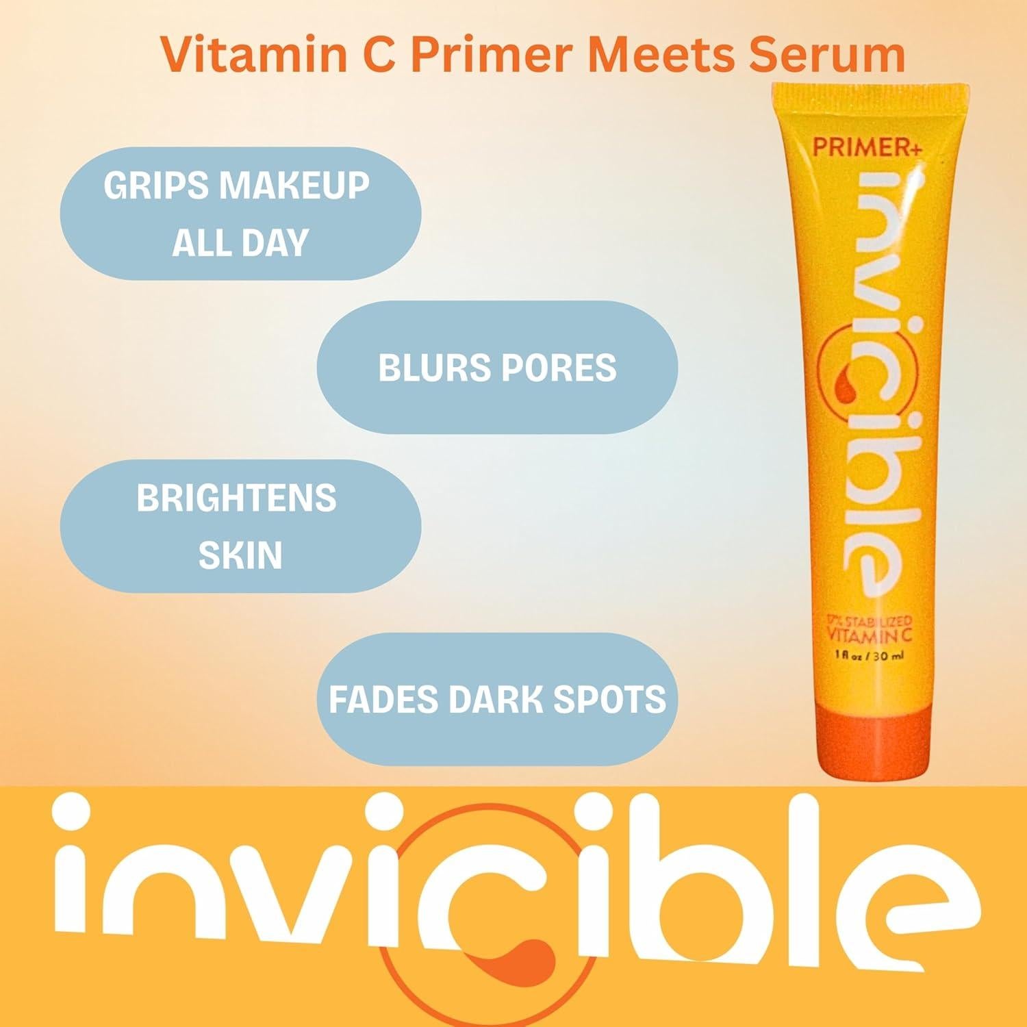 InviCible Primer+ 30 ml - Primer de Maquillaje con Vitamina C