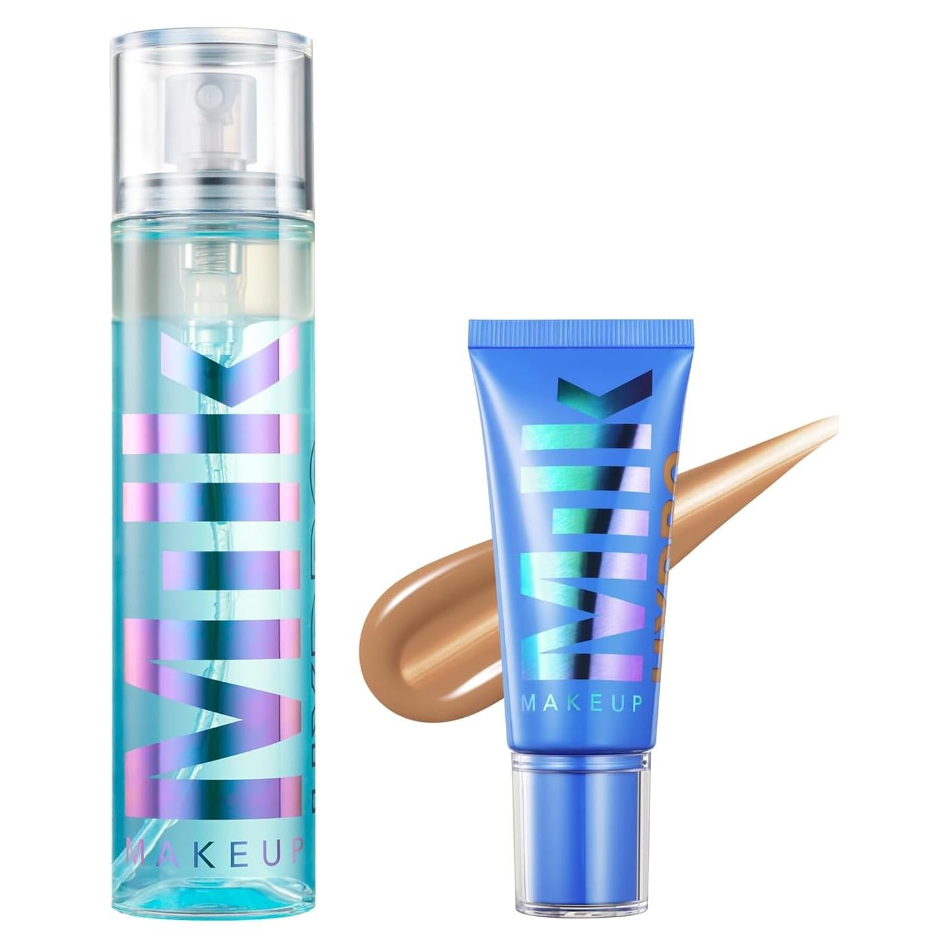 Paquete Hydro Grip Milk Makeup - Primer, Tinte y Spray Fijador