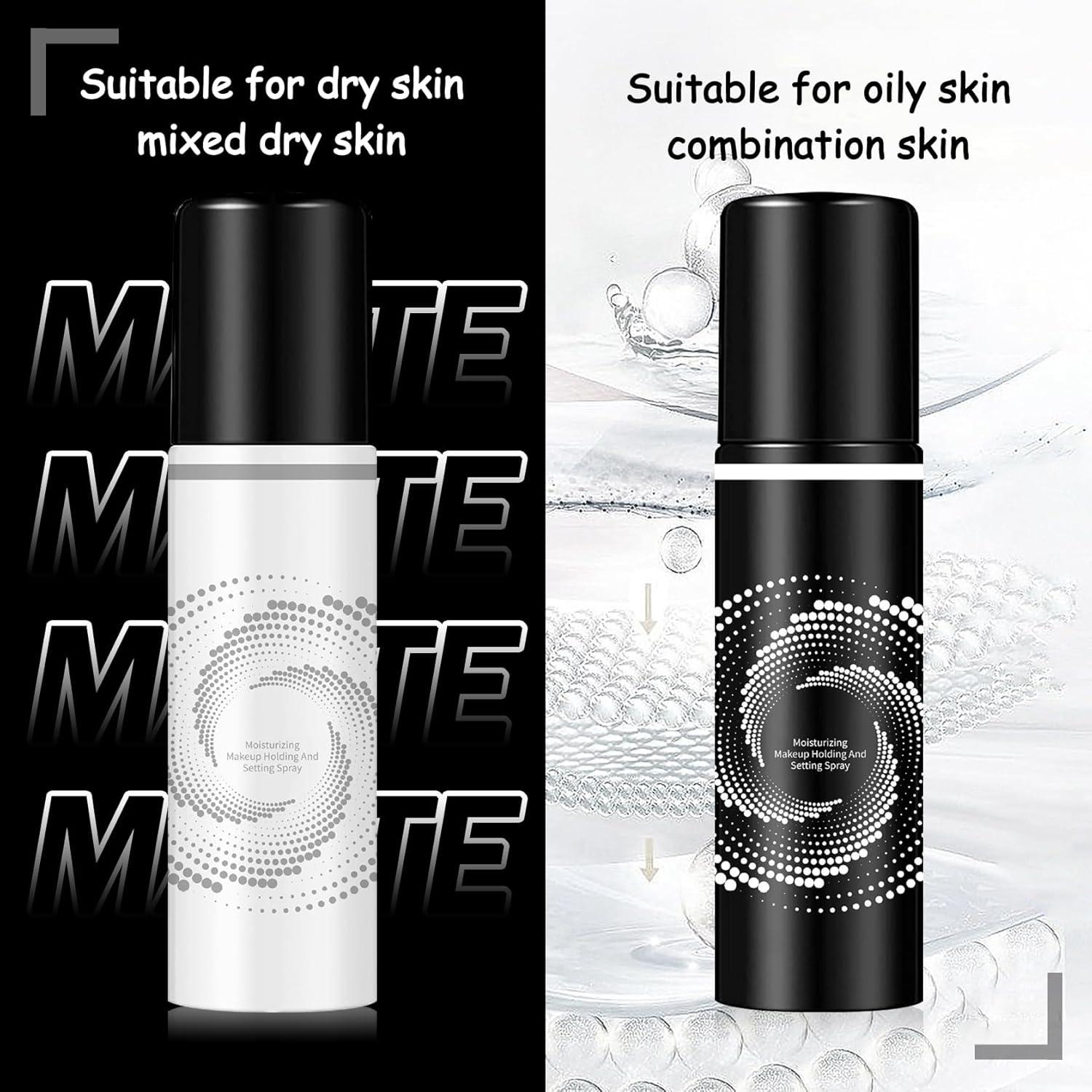 Paquete de 2 Spray Fijador de Maquillaje Fusang 280g