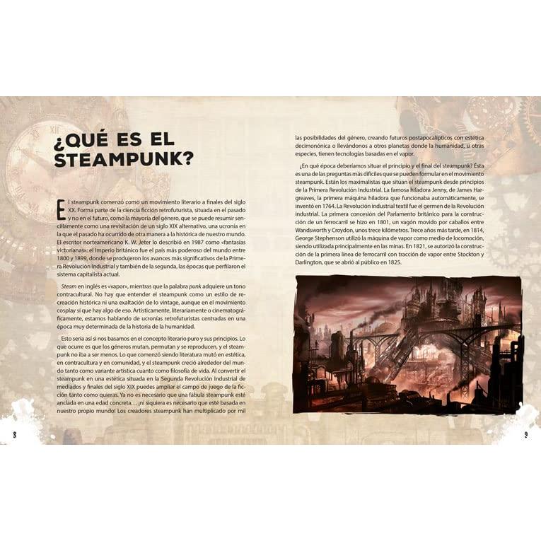Steampunk: Fantasía y ciencia ficción retrofuturista (Look) (Spanish Edition)