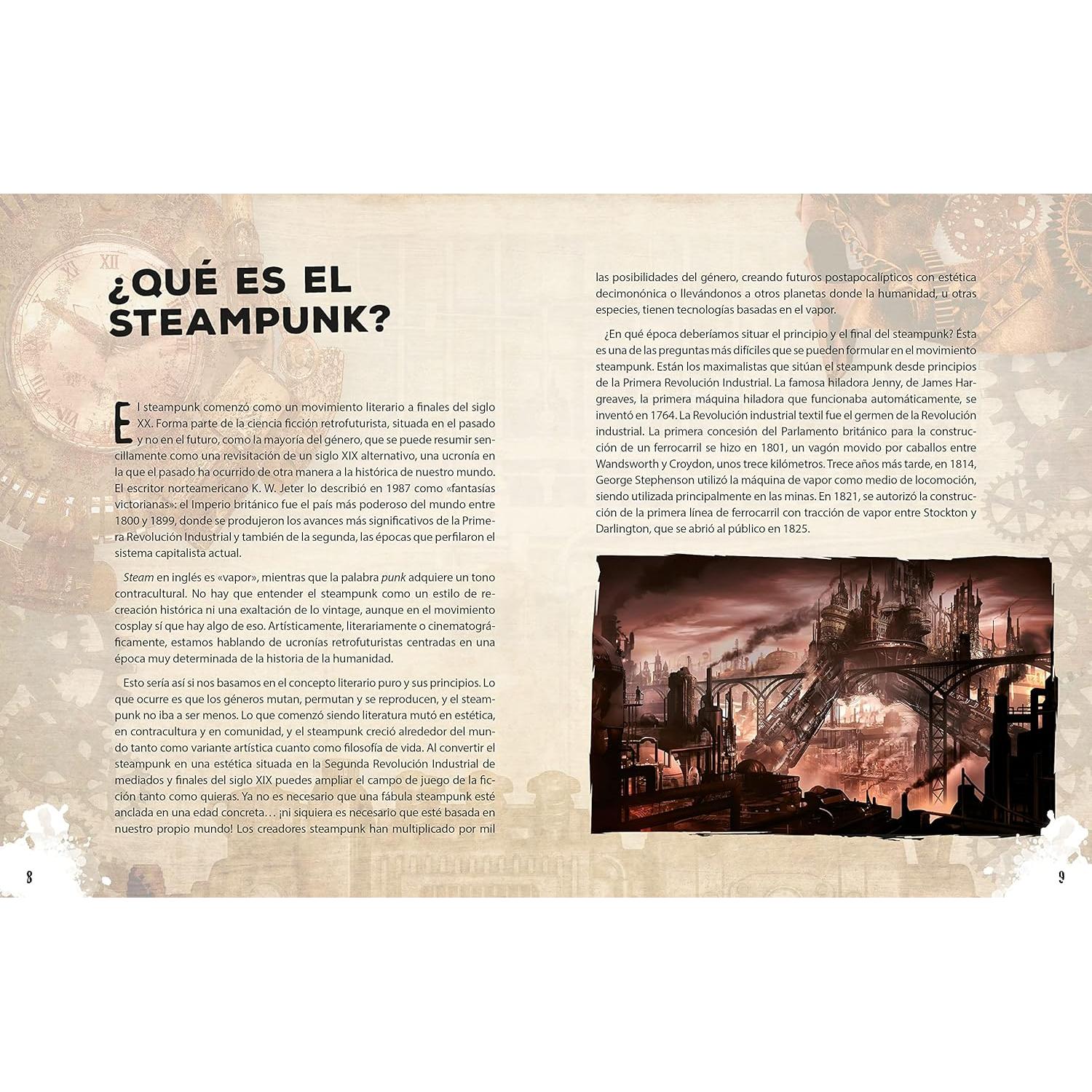 Steampunk: Fantasía y ciencia ficción retrofuturista (Look) (Spanish Edition)
