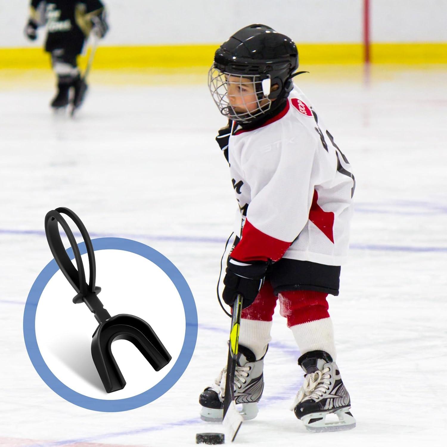 Protectores Bucales Juveniles Dunzy 100 Pcs Negro para Deportes