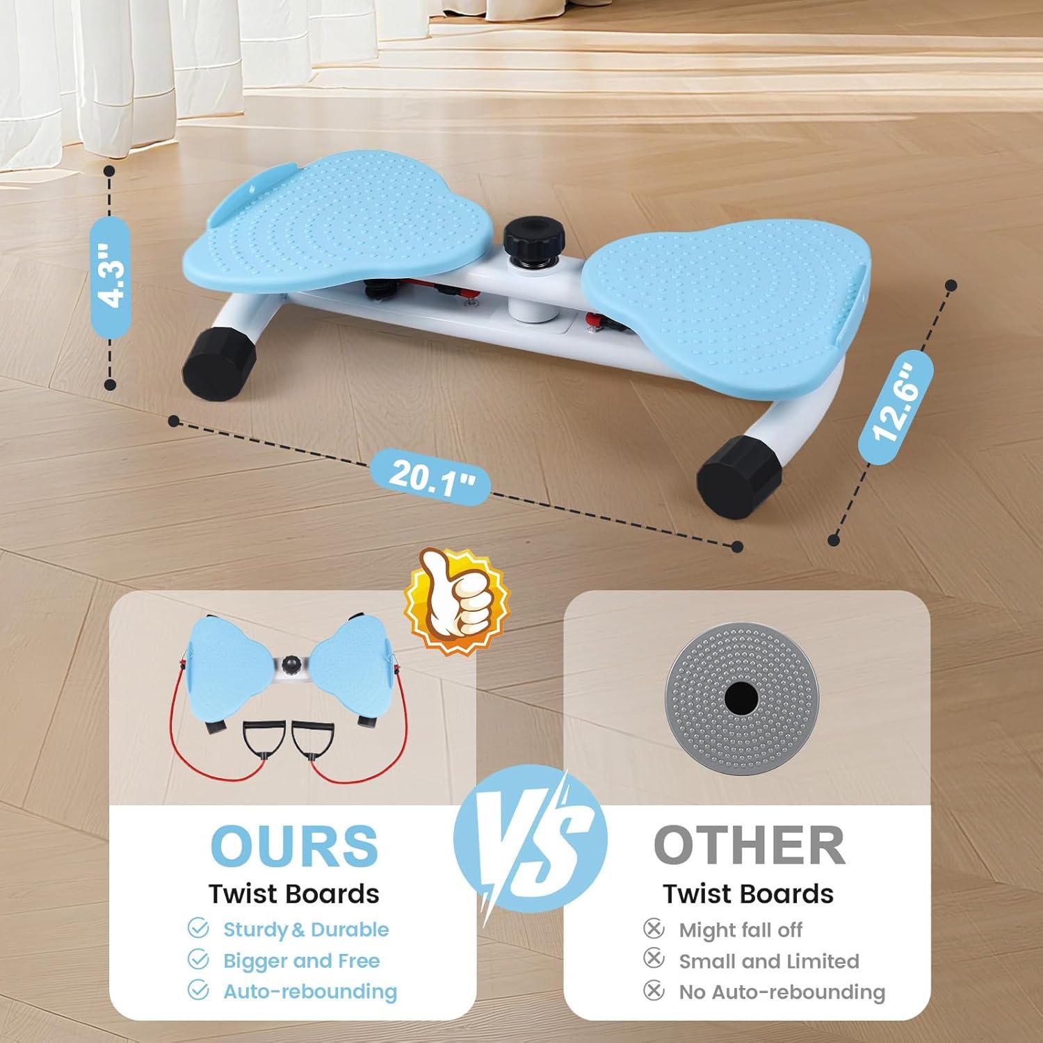 Tabla de Torsión Abdominal Hualonger - 136 kg, Antideslizante