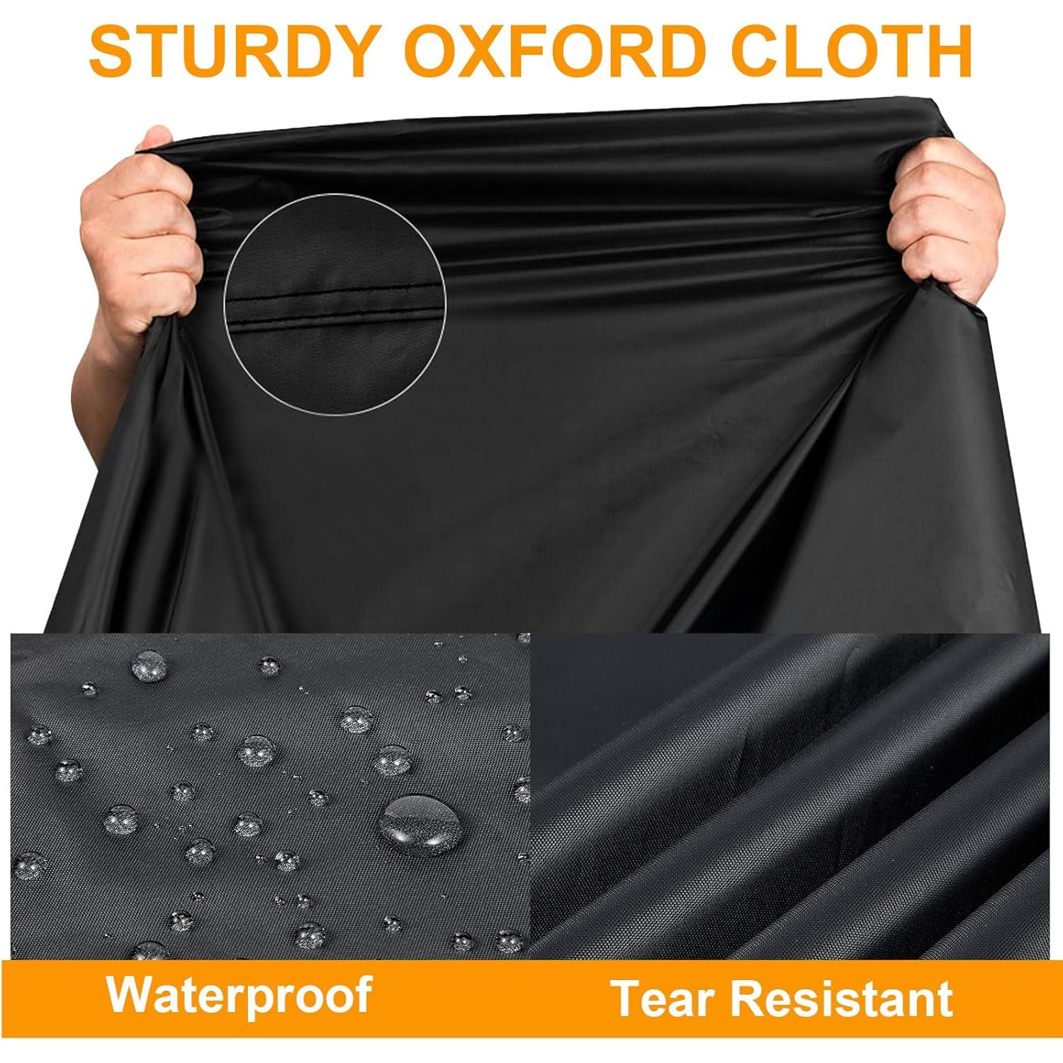 Cubierta de Asiento de Motocicleta RiderVibe M Negra UV