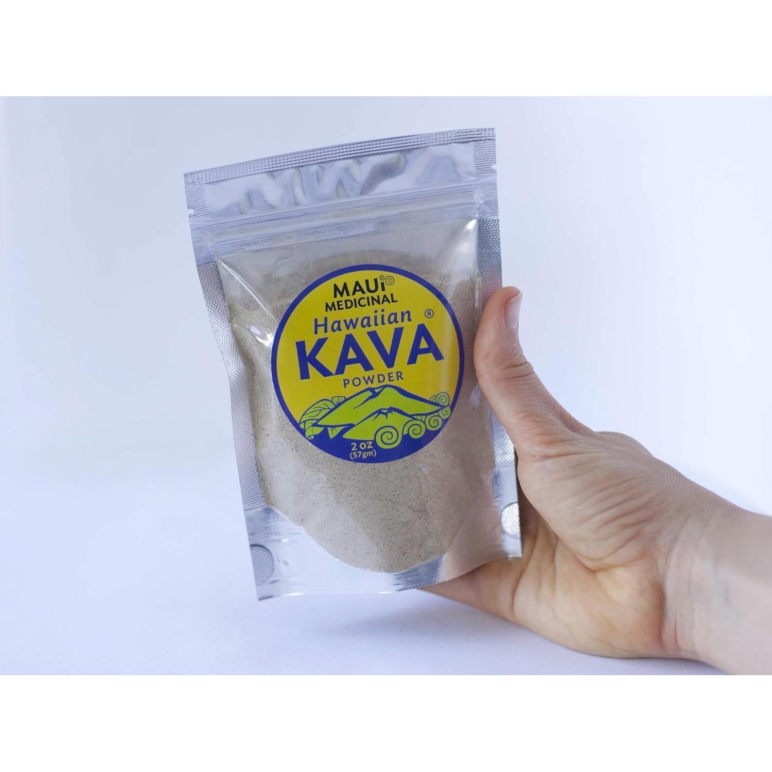 Polvo de Raíz de Kava Maui Medicinal 56.7g Efecto Relajante