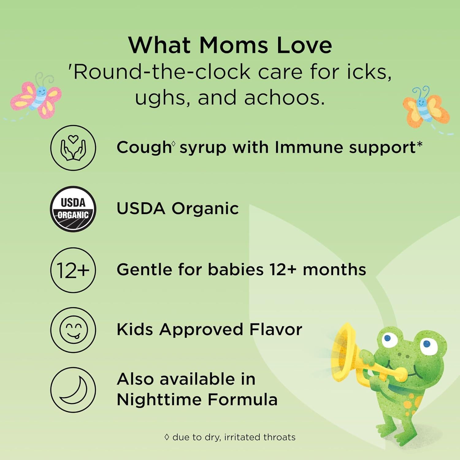 Jarabe para la tos orgánico Hyland's Baby 59 ml diurno