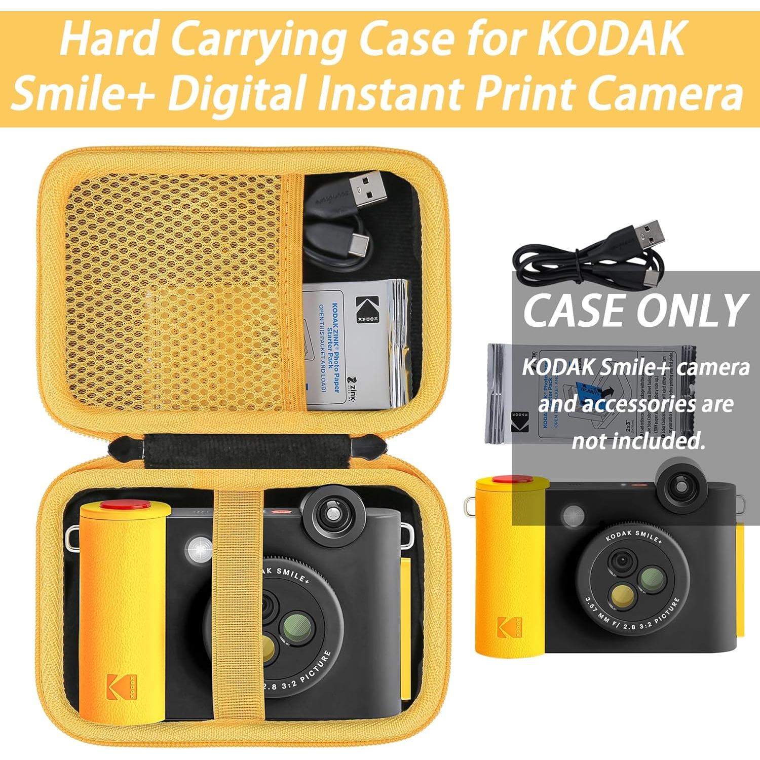 Funda Dura Khanka para Cámara Kodak Smile+ 2x3" Negra