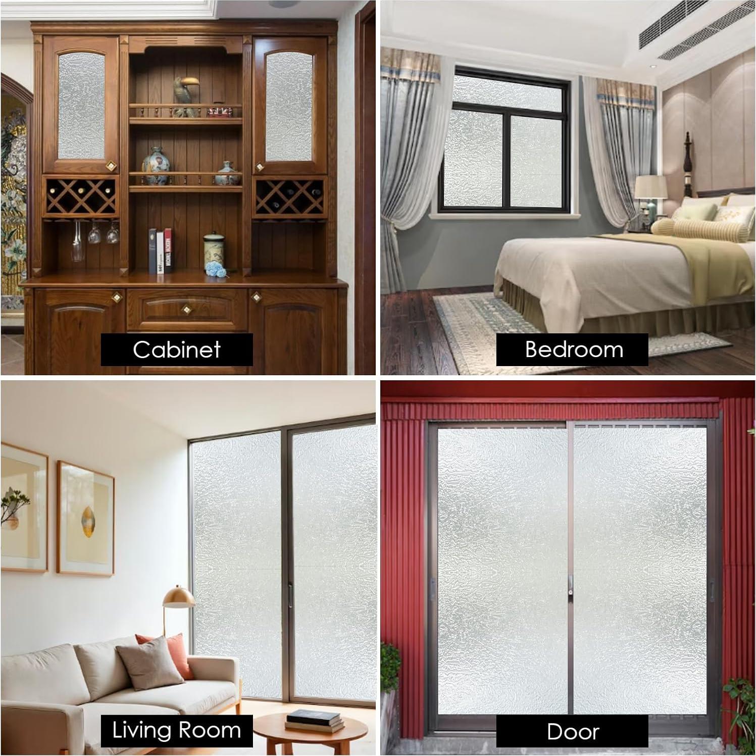 Película de Privacidad para Ventanas Cecliy 44.5x200cm 3D