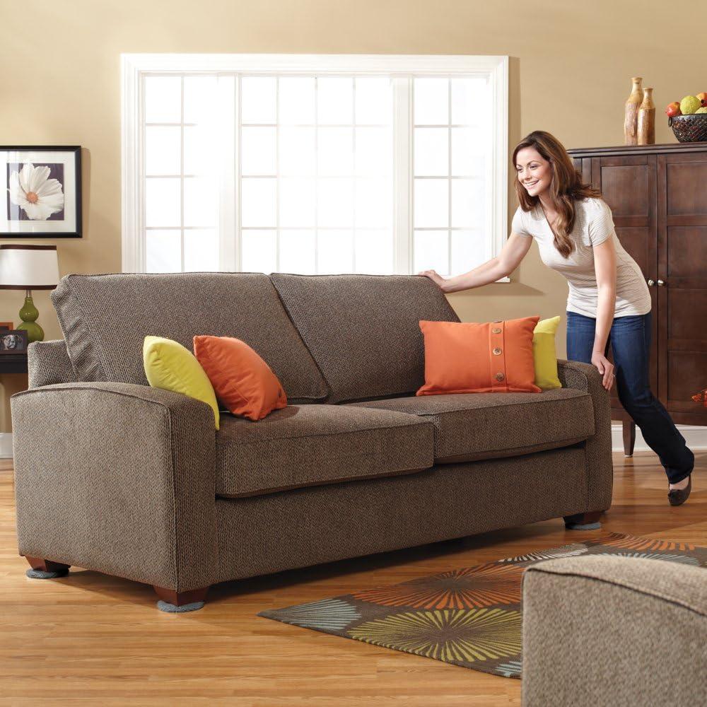 Deslizadores de Muebles Reutilizables SuperSliders 5" Beige - 4 Piezas