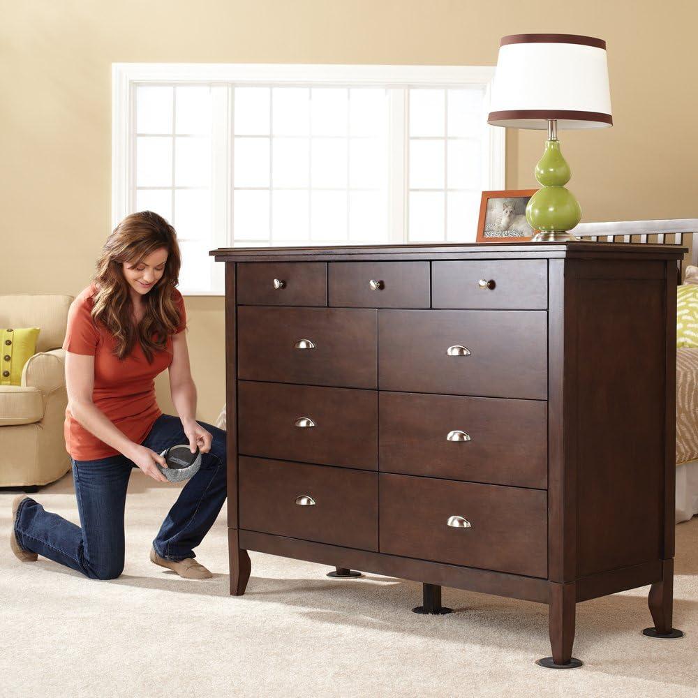 Deslizadores de Muebles Reutilizables SuperSliders 5" Beige - 4 Piezas