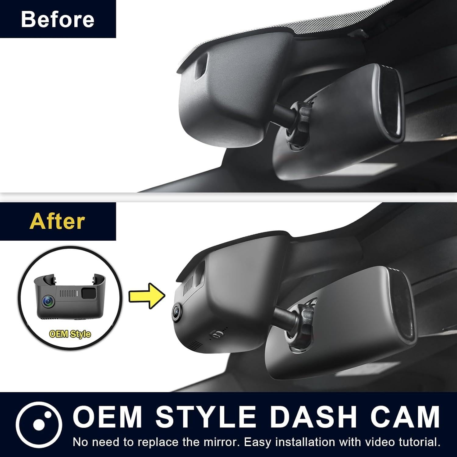 Cámara Dash 4K Mangoal para Jeep Grand Cherokee 2016-2021