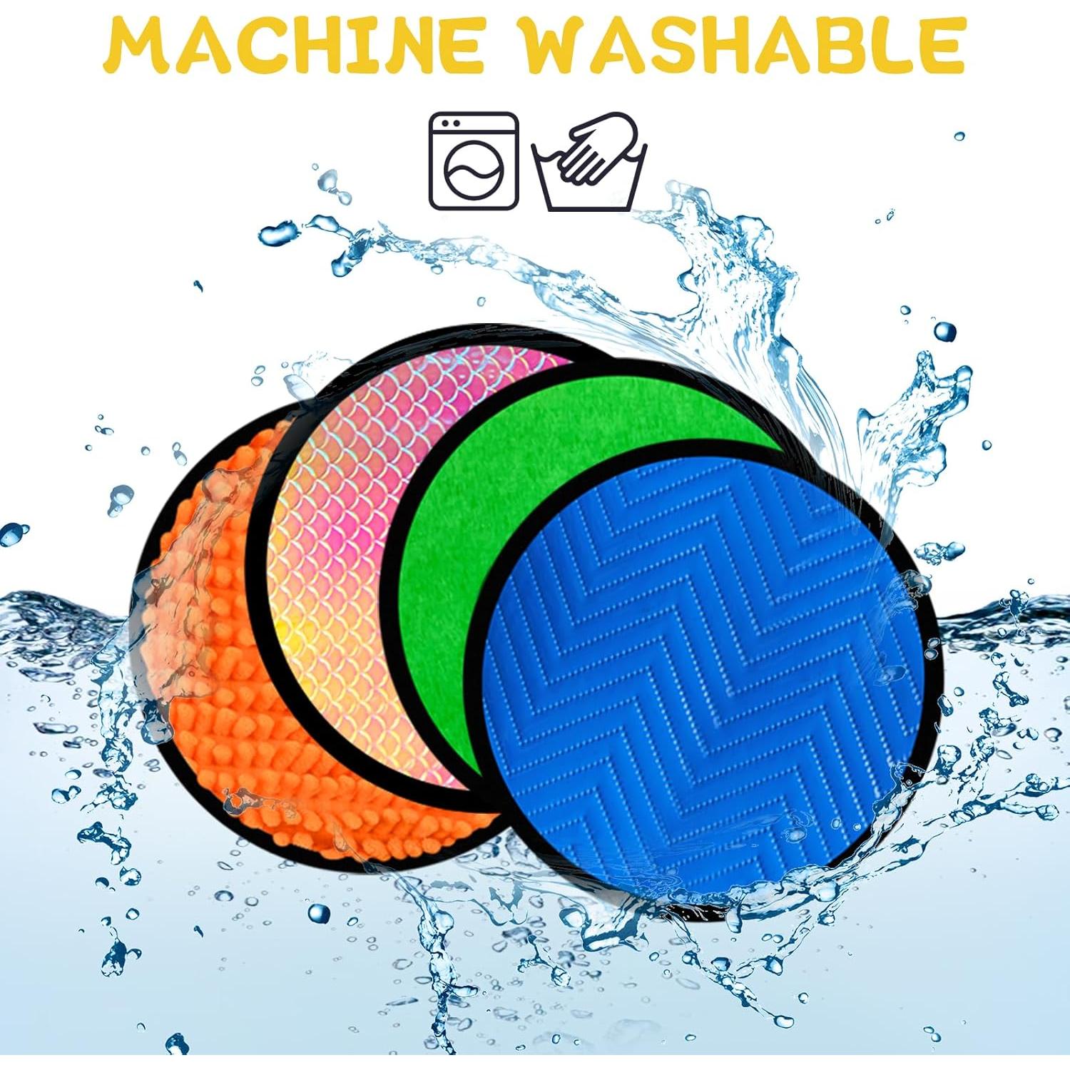 10 Alfombrillas Sensoriales Redondas Bouiexye para Niños